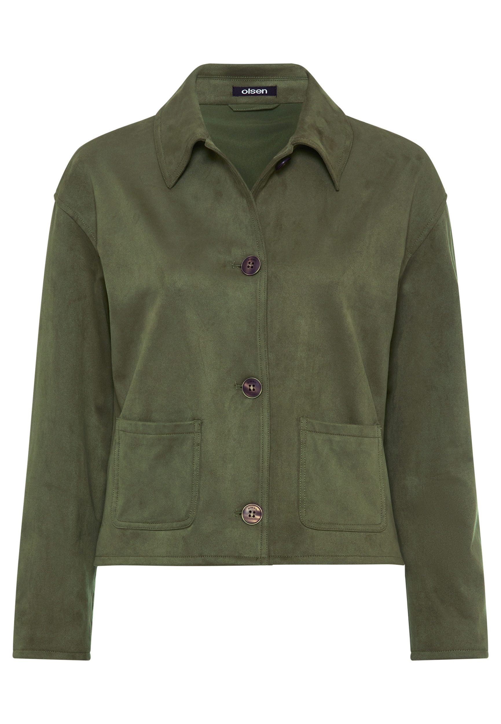 Olsen Allwetterjacke Jacket Indoor, Olive Green
