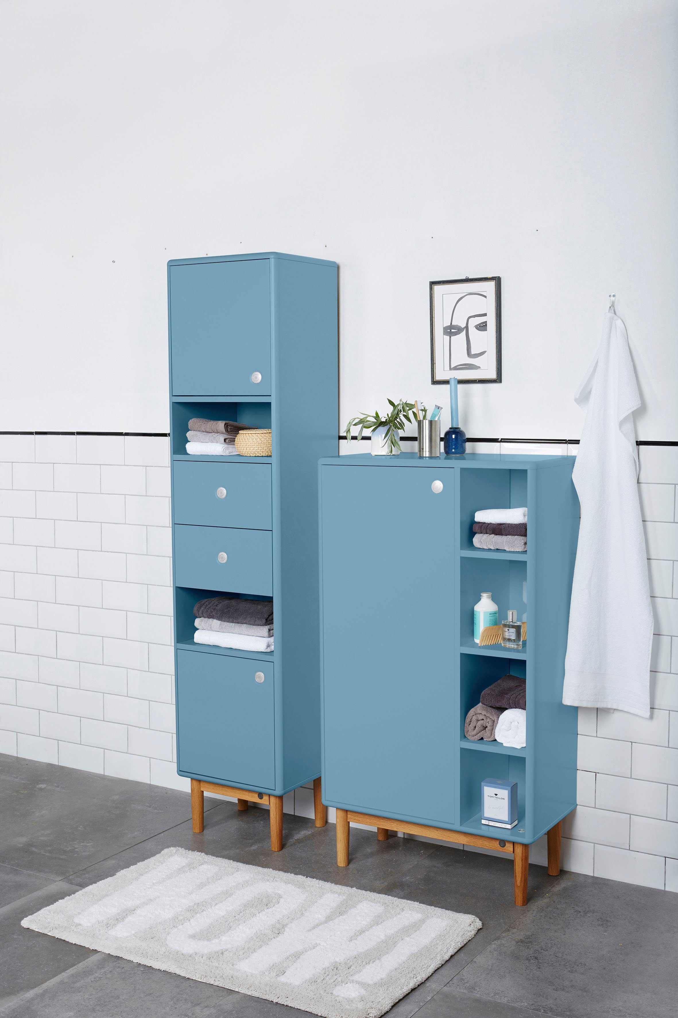 Blaue Badezimmer Hochschränke online kaufen | OTTO