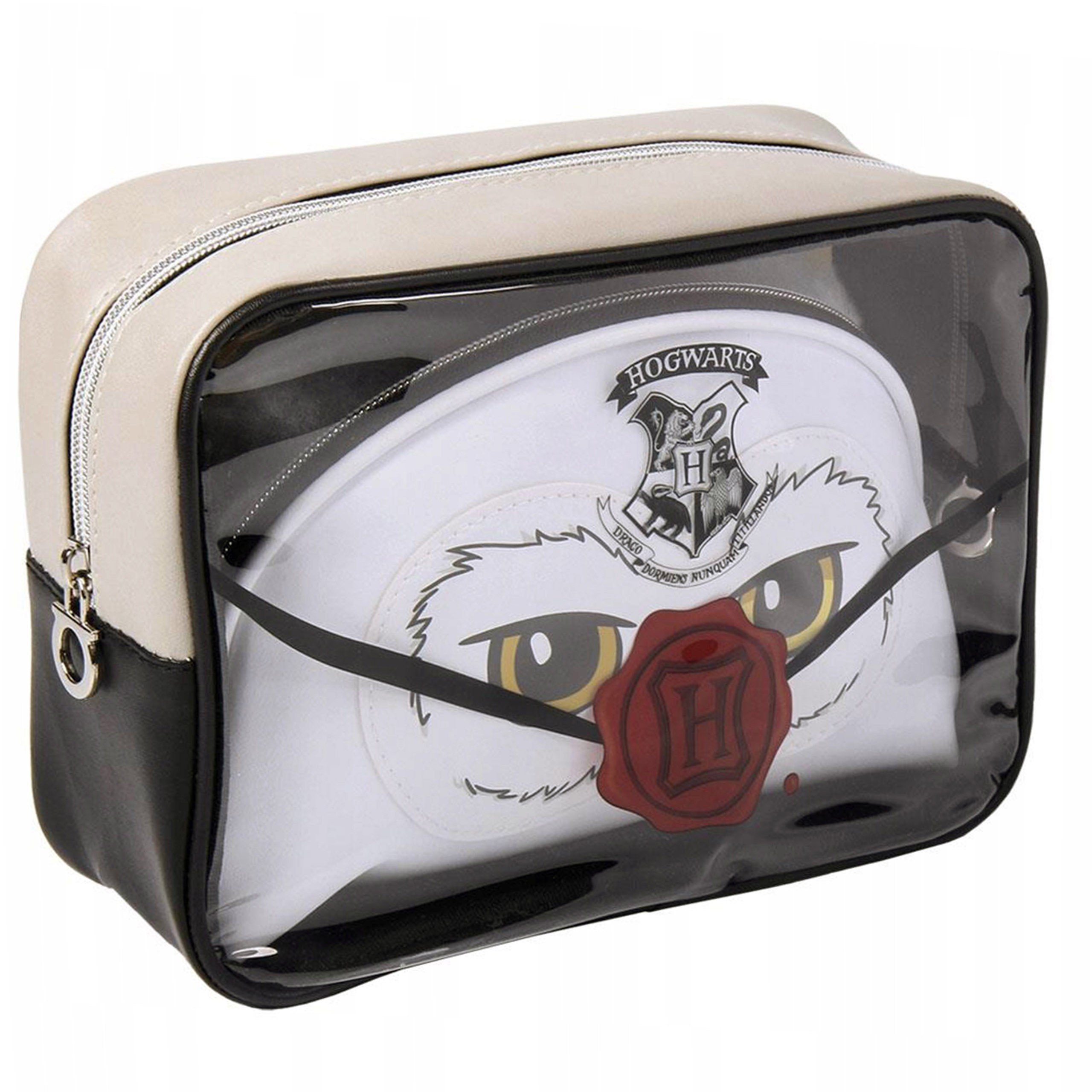 Harry Potter Kulturbeutel Harry Potter Hedwig - Set mit 2 Reisekosmetiktaschen