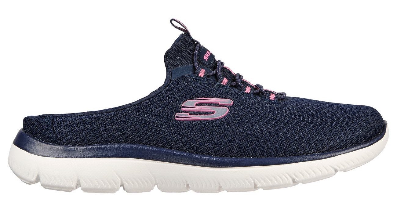 Skechers SUMMITS SWIFT STEP Sabot Sommerschuh, Schlappen, Schlupfschuh in veganer Verarbeitung