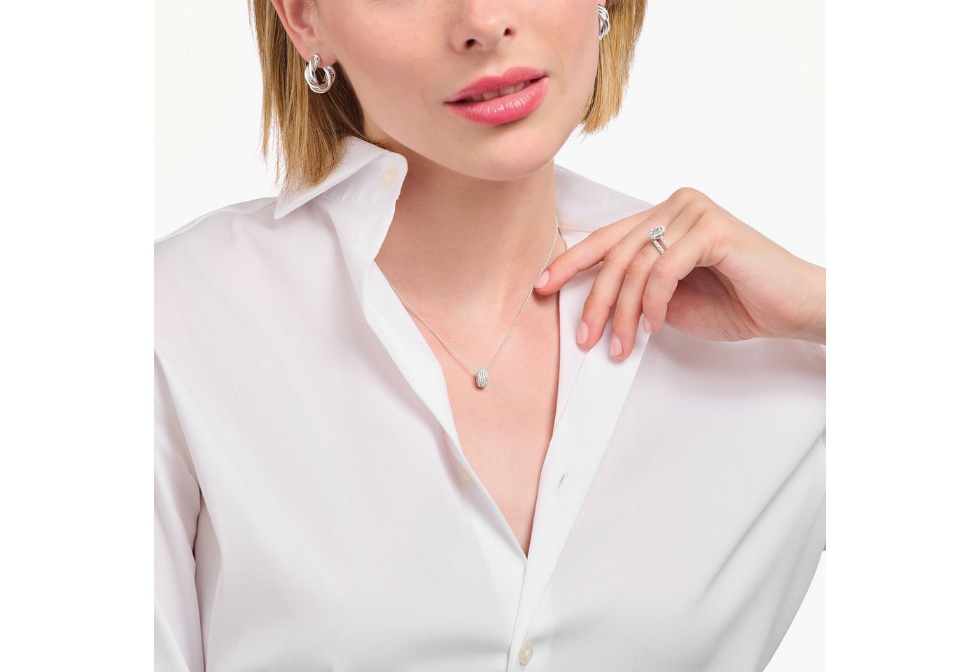 THOMAS SABO Kette mit Anhänger Schmuck ... THOMAS SABO Kette mit Anhänger Schmuck ...