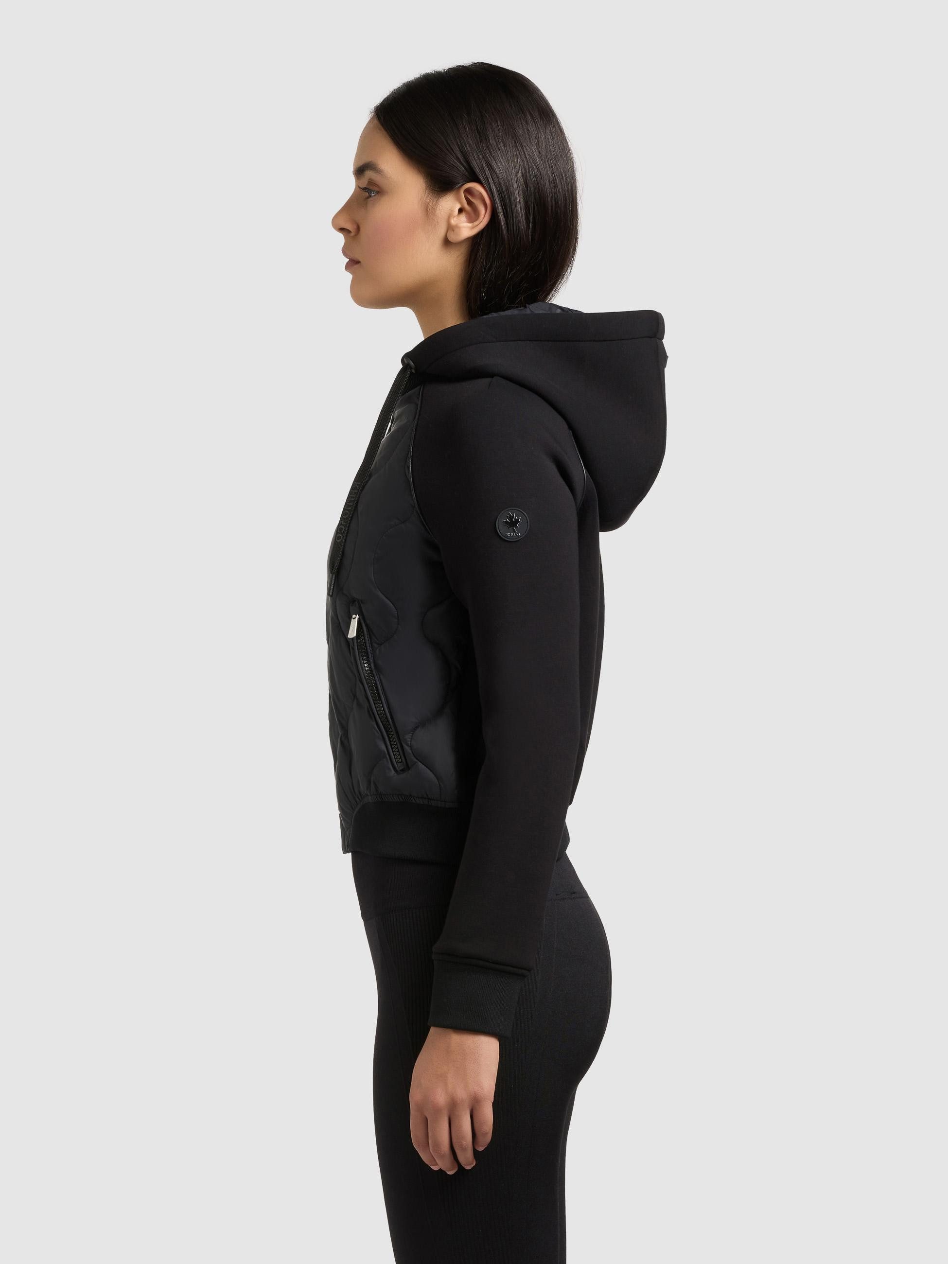 khujo Funktionsjacke Malaya (1-St) Gesteppte Bomberjacke für den Übergang