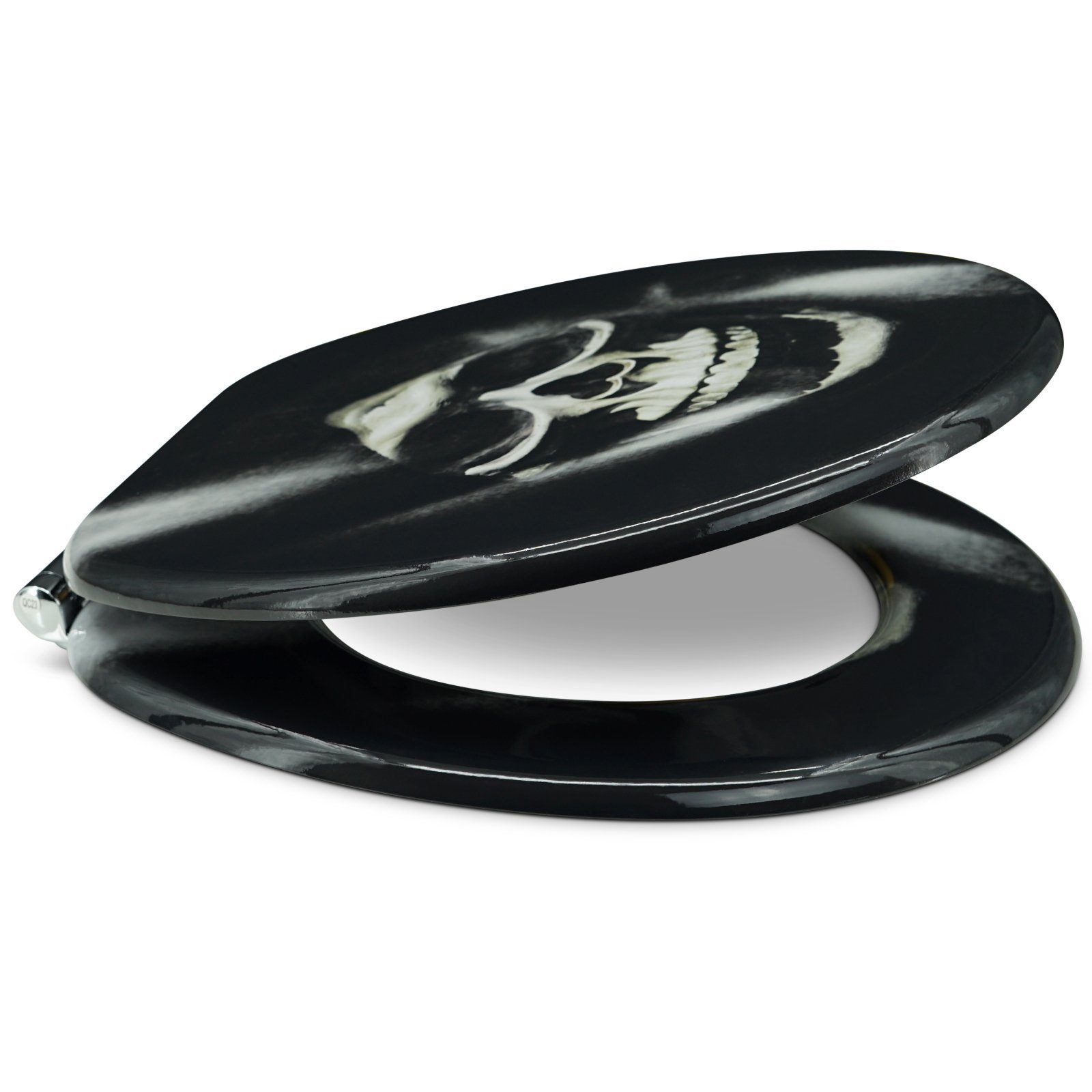 Sanfino WC-Sitz "Skull" Premium Toilettendeckel mit günstig online kaufen