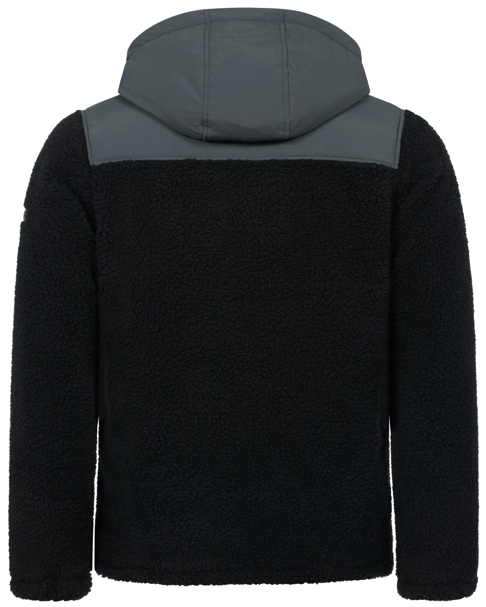 Geographical Norway Fleecejacke Herren Herbst Winter Jacke Teddy fleece Outdoor Übergangs funktional – Bild 4 von 5