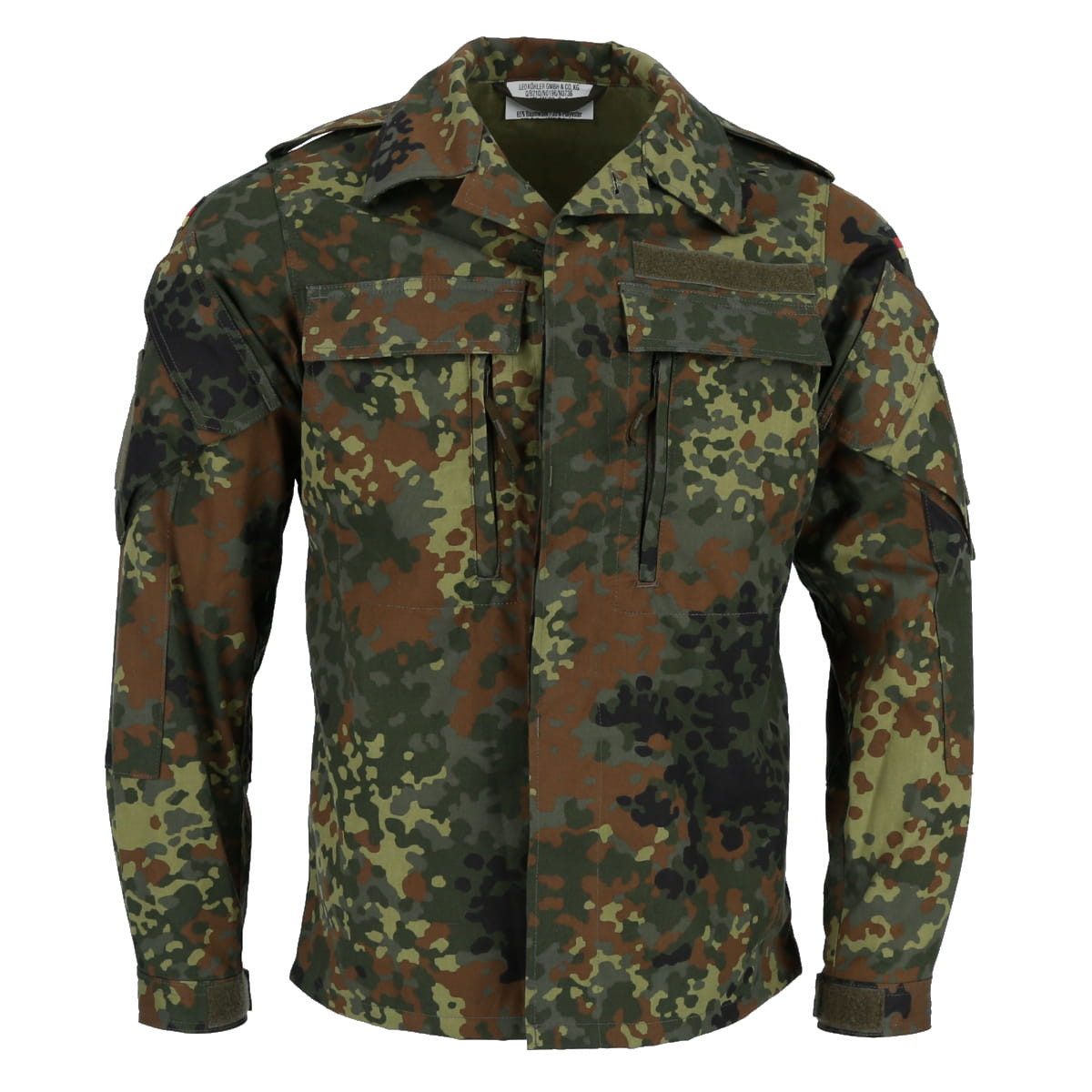 Leo Köhler Blouson Original Bundeswehr Leo Köhler Feldbluse 2.0 Flecktarn *neues Modell*
