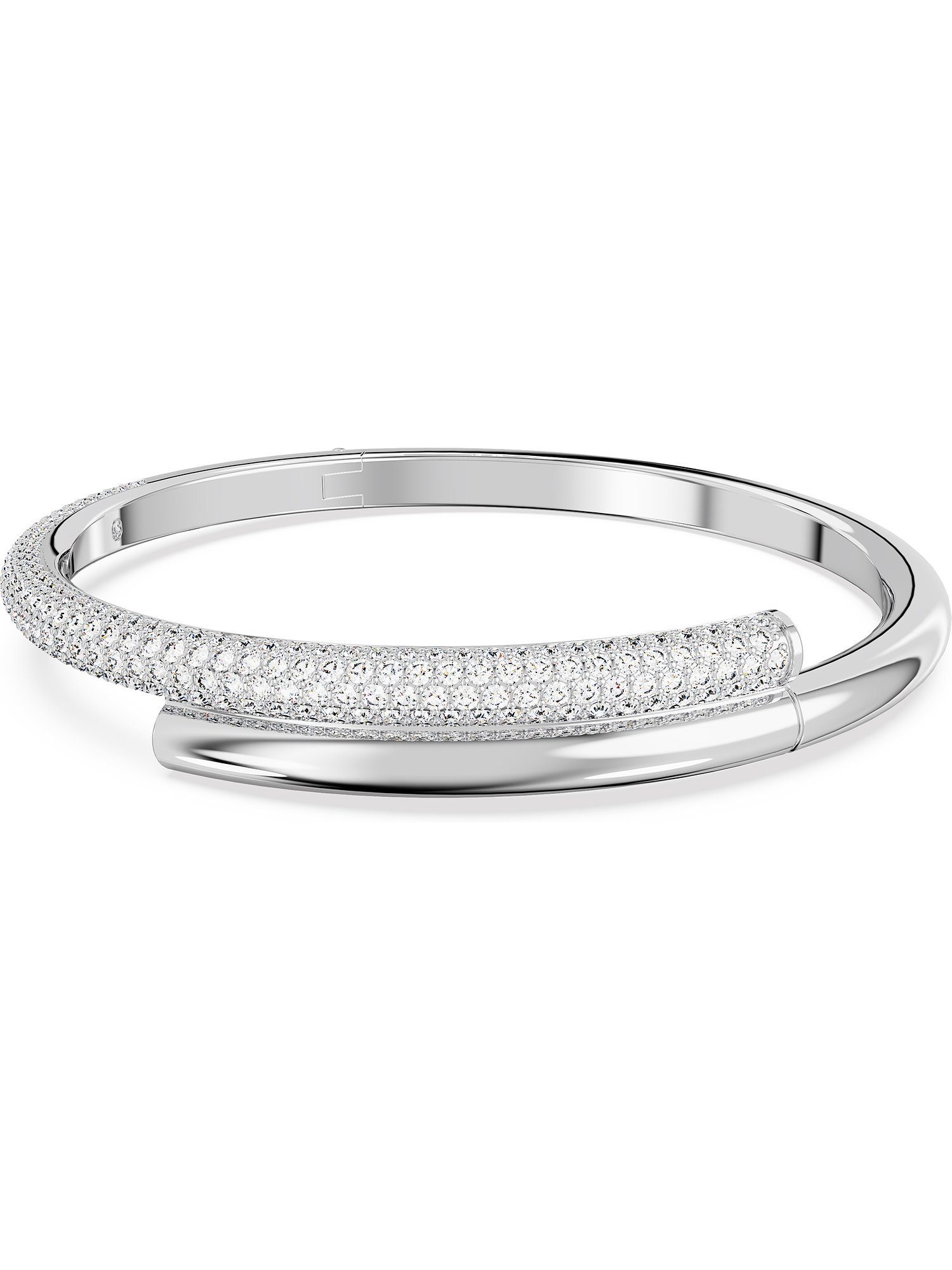 Swarovski Armreif Swarovski Damen-Armreif Metall Swarovski-Kristall günstig online kaufen