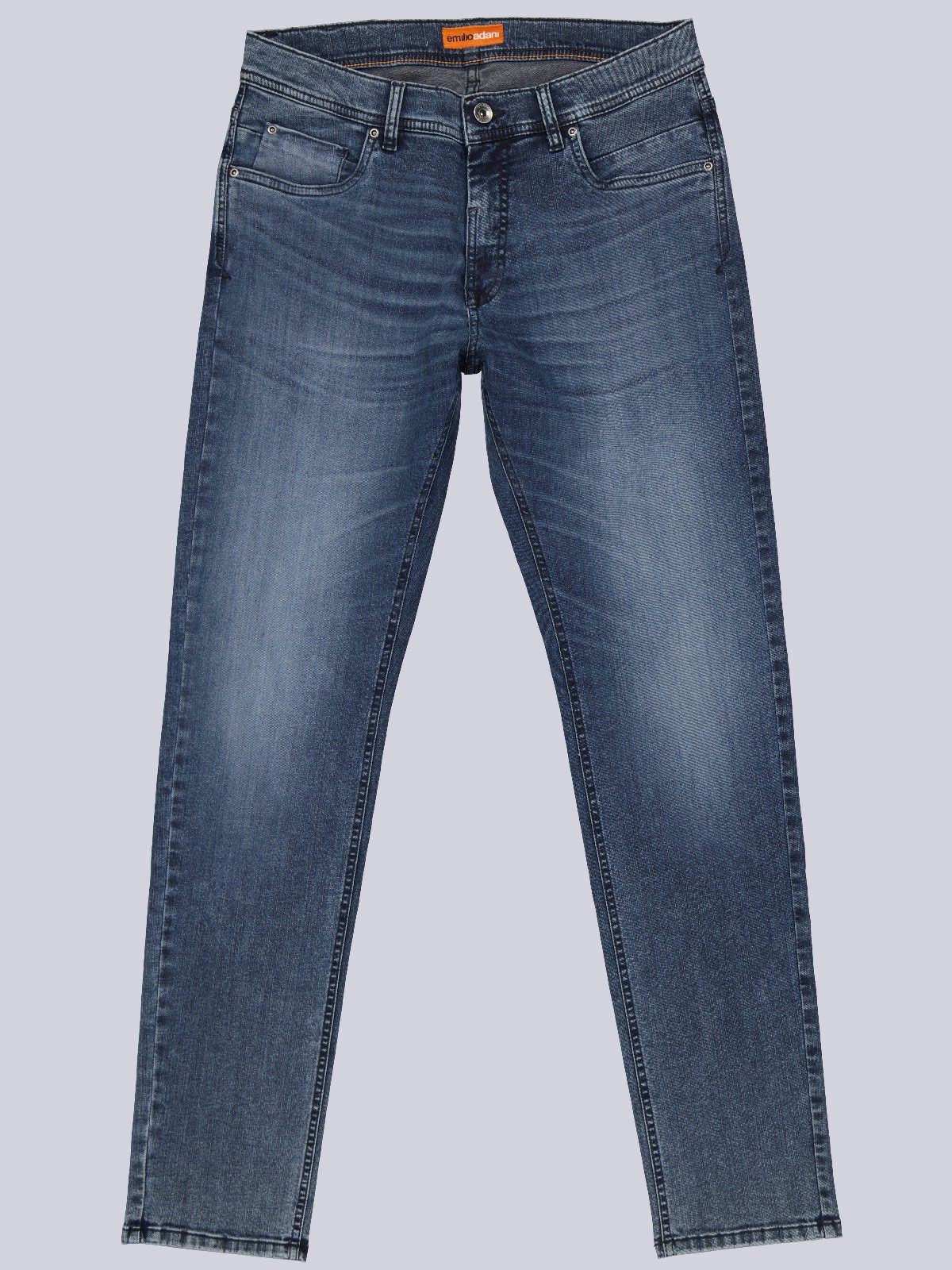 Stretch-Jeans Herren Jeans, Indigoblau