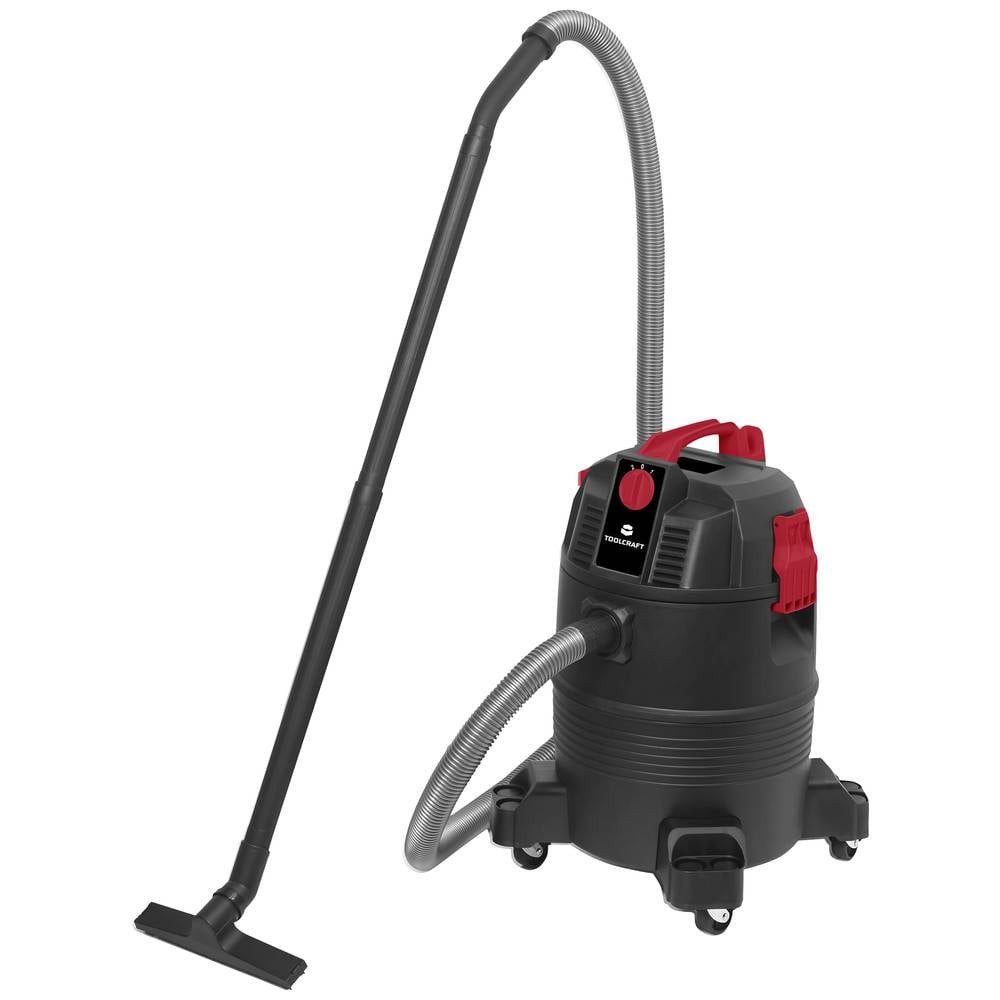 TOOLCRAFT Teichschlammsauger 3in1 Nass/Trocken/Teichsauger, 1400 W