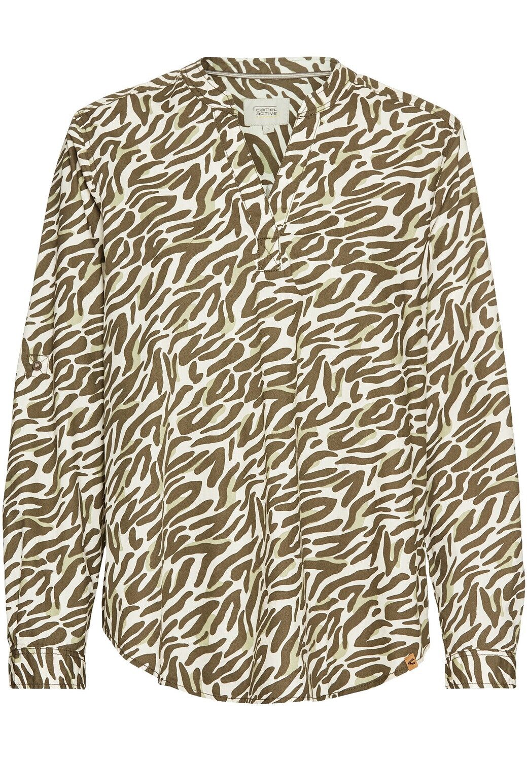 camel active Druckbluse Tunika mit Allover-Print günstig online kaufen