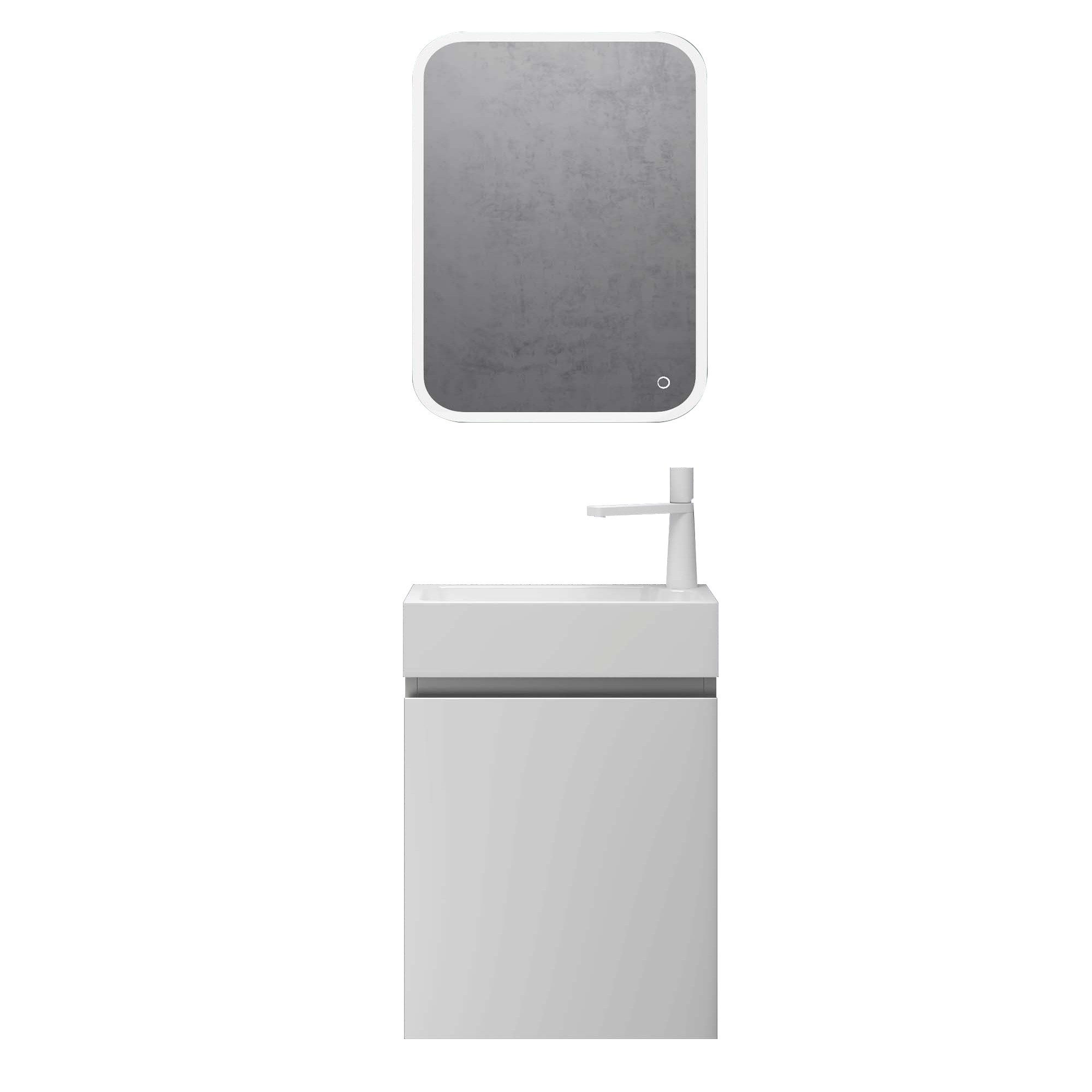 Mai & Mai Badmöbel-Set Gäste Wc Waschbeckenunterschrank Waschtisch mit Unte günstig online kaufen