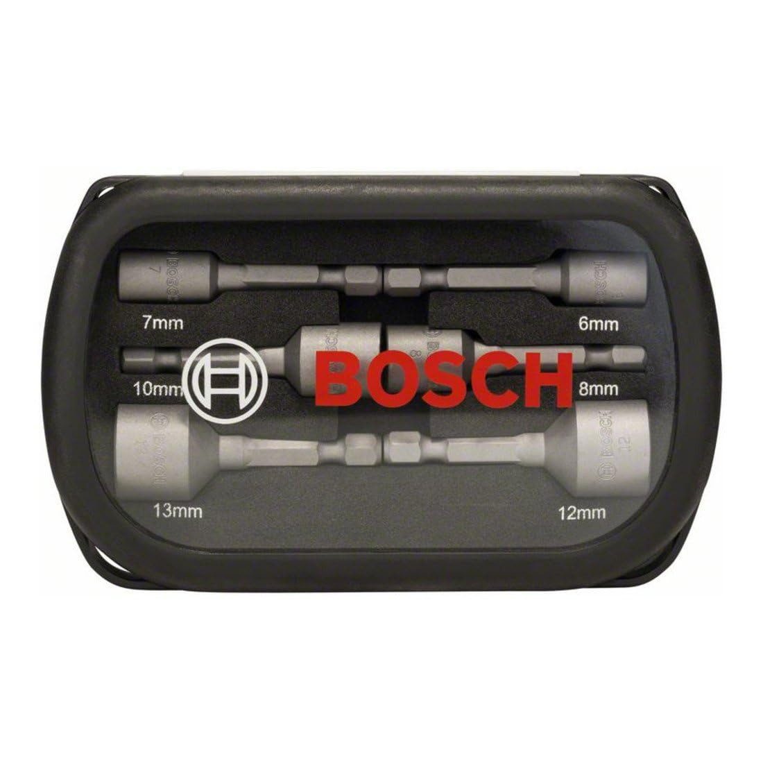 Bosch Professional Steckschlüssel Bosch Steckschlüssel-Set 6-teilig 50 mm 6 - 13