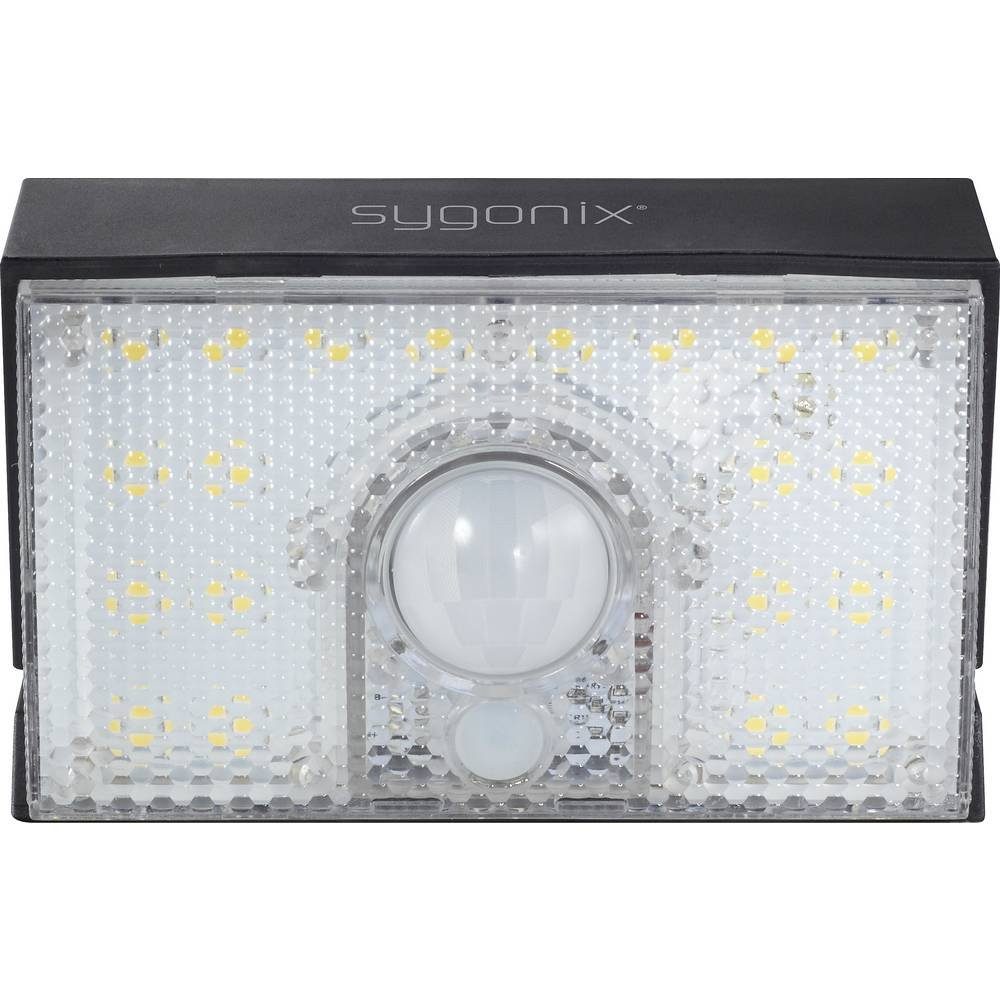 Sygonix LED Solarleuchte Solar-Wandleuchte mit 4000, Mit Inkl. PIR Bewegungssensor, Sensor Bewegungsmelder
