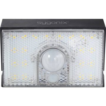 Sygonix LED Solarleuchte Solar-Wandleuchte mit PIR Bewegungssensor, 4000, Inkl. Bewegungsmelder, Mit Sensor