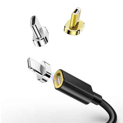 mcdodo »USB Kabel (Lightning, Micro-USB, Typ-C) Ladekabel Magnetisch 2.4A Fast Charge Datenkabel Schnellladekabel« USB-Kabel
