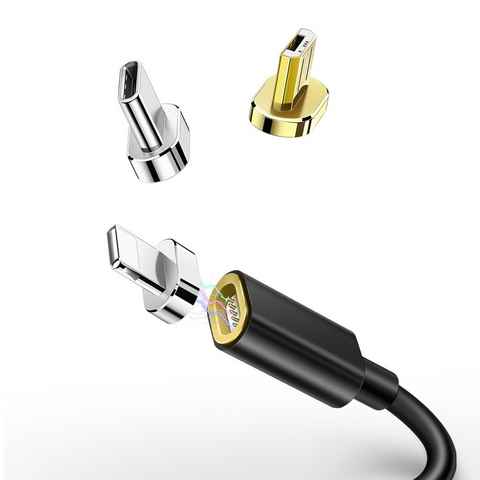 mcdodo USB (Lightning, Micro-USB, Typ-C) Ladekabel Magnetisch FastCharge USB-Kabel