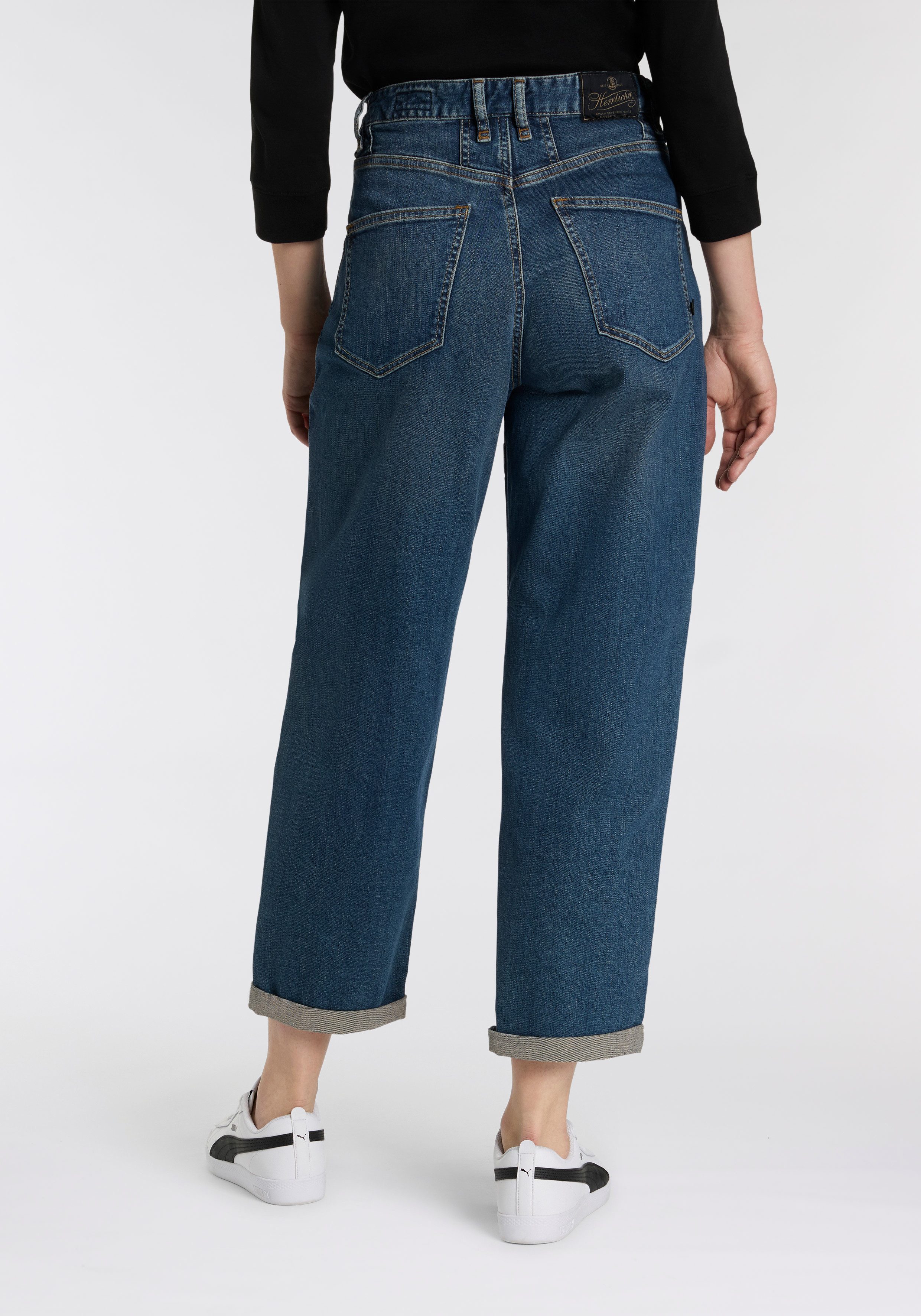 Herrlicher High-waist-Jeans Brooke Denim mit lockerer Passform günstig online kaufen
