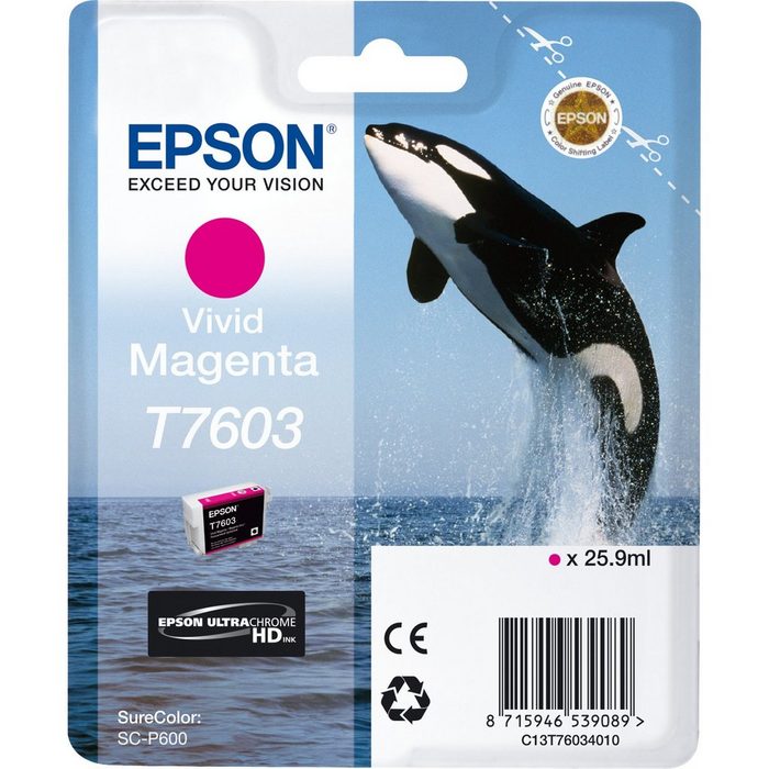 Epson Tinte magenta C13T76034010 Tintenpatrone