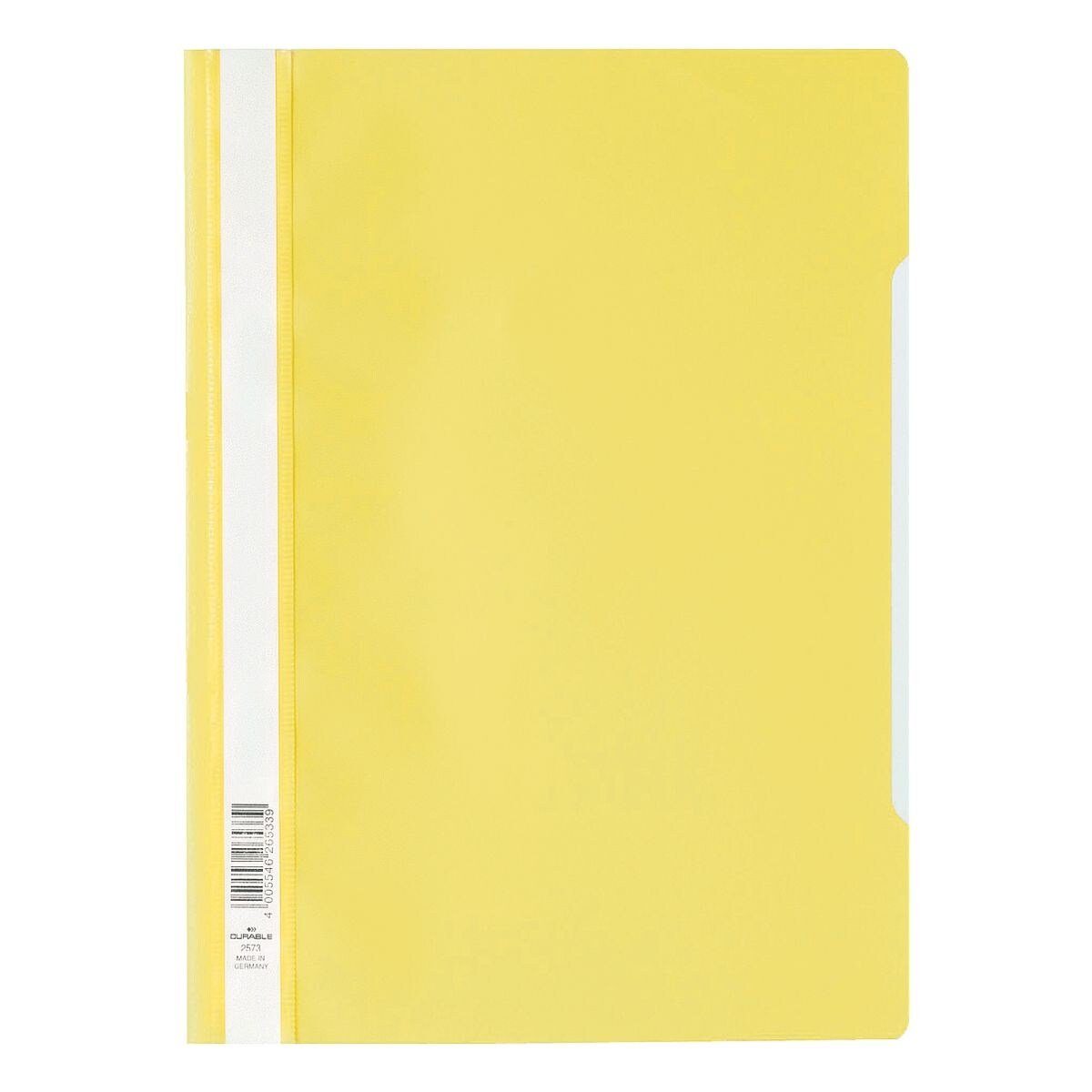 DURABLE Hefter 2573, Format DIN A4, mit farbigem Rückendeckel