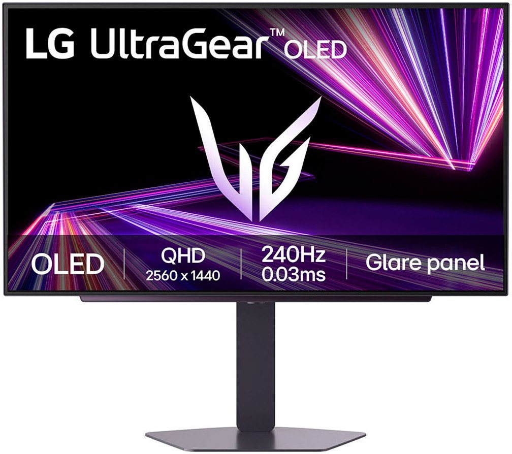 Valentinstagsgeschenk LG 27GX704A UltraGear Gaming-Monitor (67 cm/27 ", 2560 x 1440 px, WQHD, 0,03 ms Reaktionszeit, 240 Hz, OLED, mit 240 Hz, Displa