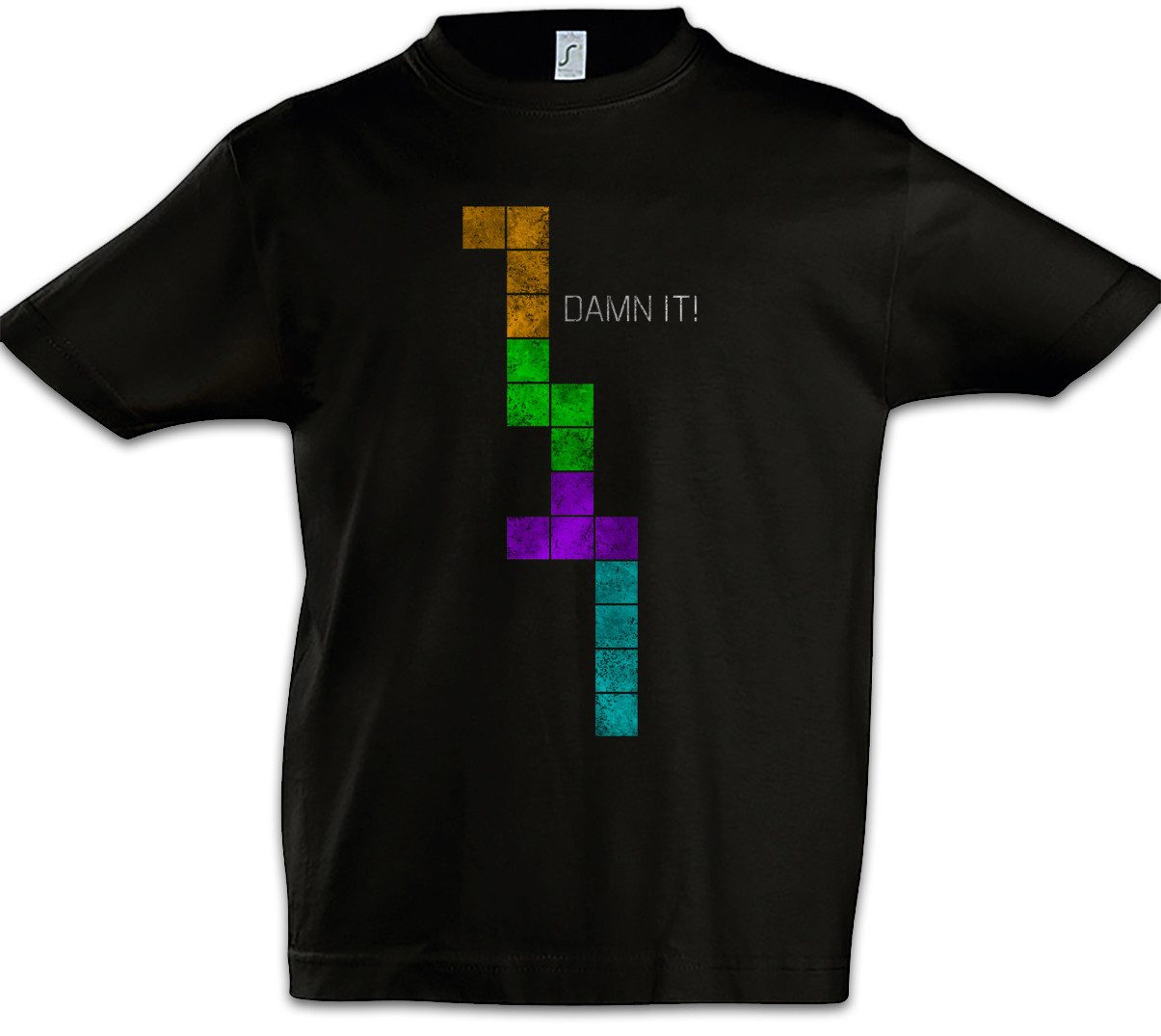 Print-Shirt Damn It Kinder T-Shirt Nerd Geek Sysadmin Coder Security Analyst IT