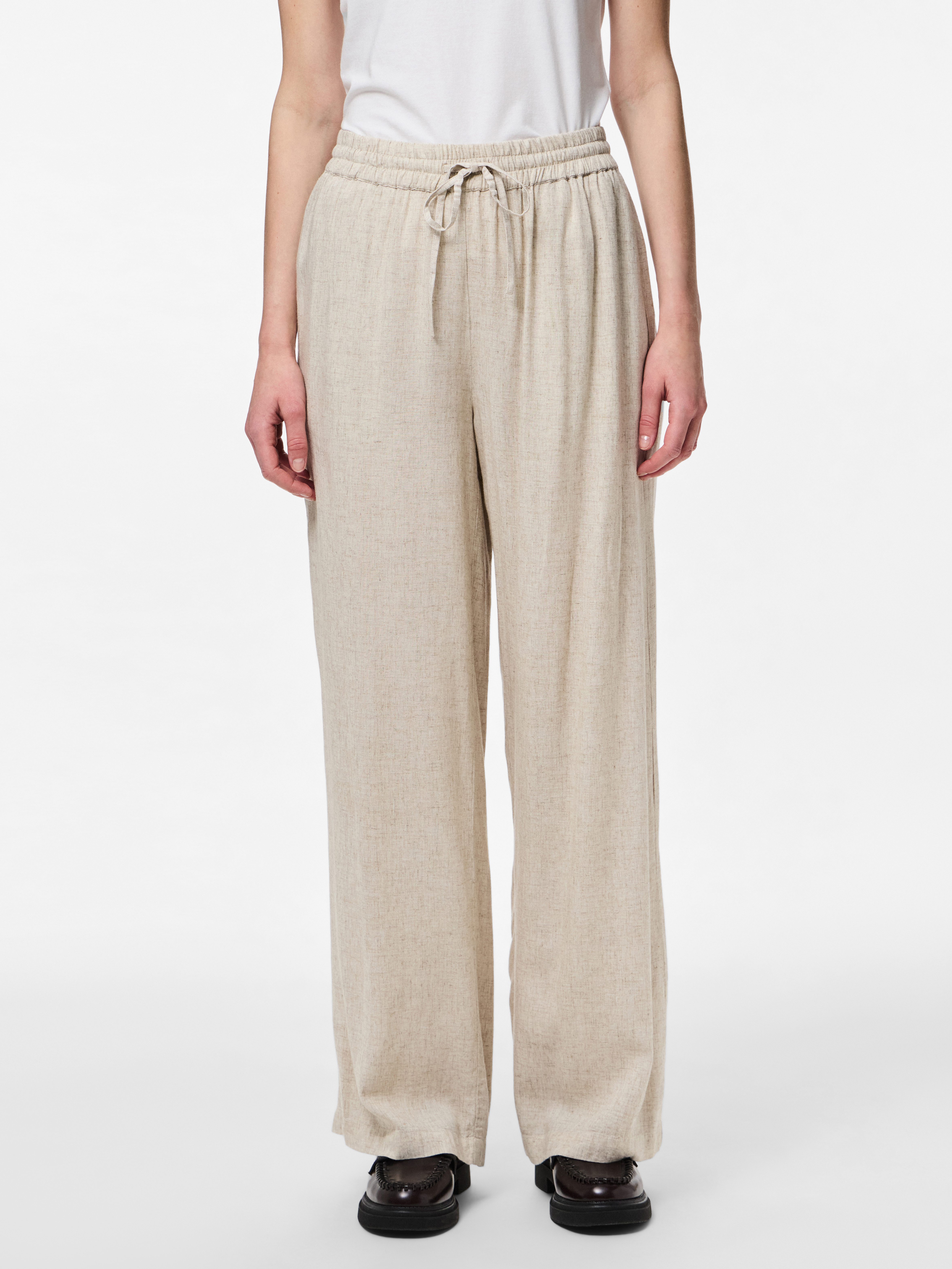 pieces Schlupfhose PCPIA HW WIDE PANTS günstig online kaufen