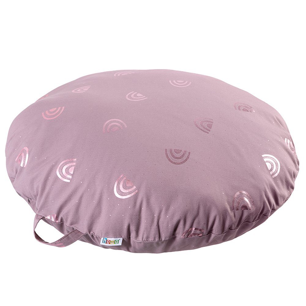 howa Bodenkissen rainbow, Kissen incl. Füllung Ø 80 cm für Kinderzimmer