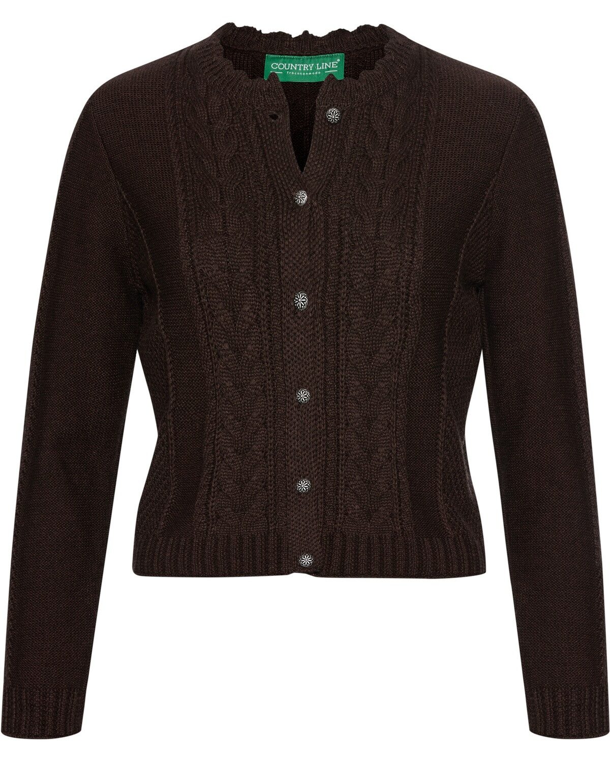 Country Line Trachtenjacke Zopfstrickjacke