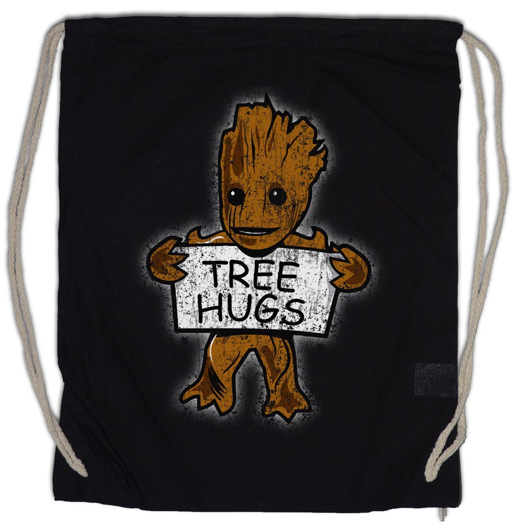 Turnbeutel Tree Hugs Turnbeutel Guardians Fun Movie Comic Groot Baby Tree Baum