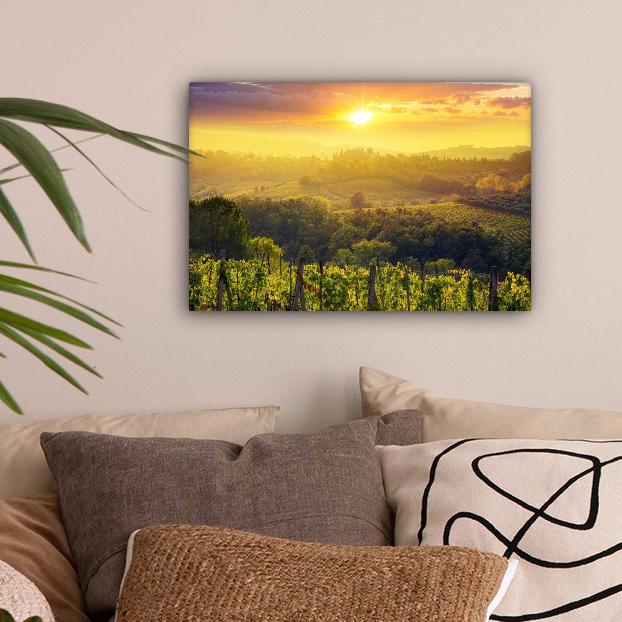OneMillionCanvasses® Leinwandbild Toskana - Italien - günstig online kaufen