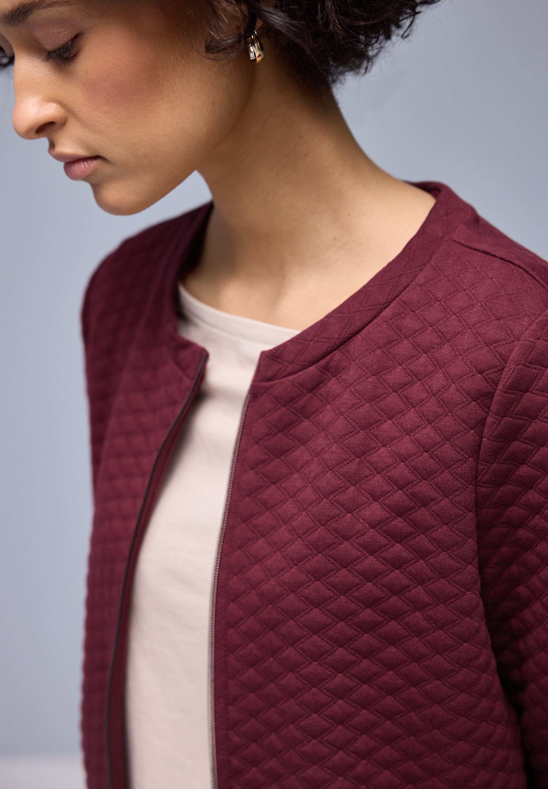 STREET ONE Cardigan mit Struktur