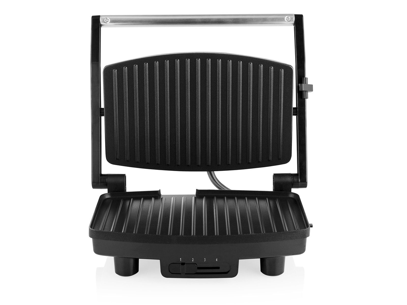 Tristar Kontaktgrill, 1500 W, Multi Indoorgrill & Grillzange fettarm grillen, Panini & Snackmaker