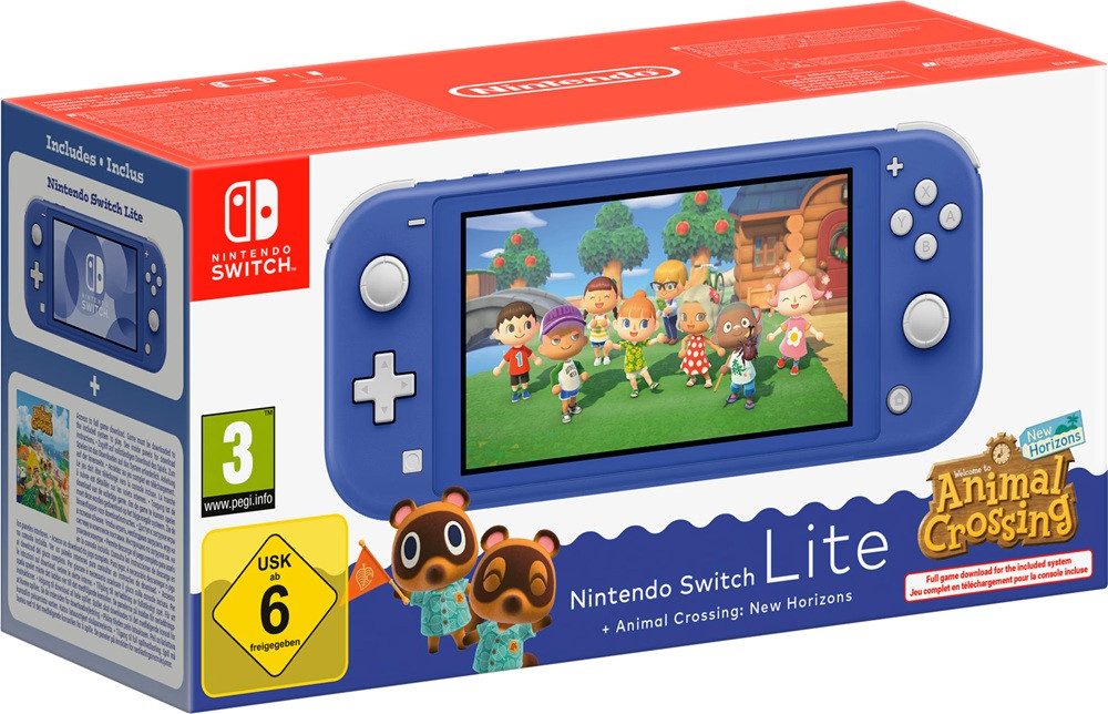 Nintendo Switch Lite inkl. Animal Crossing: New Horizons