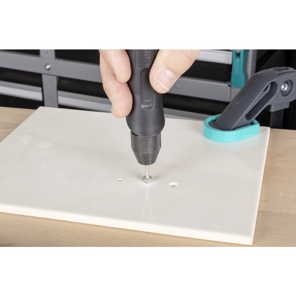 Thumbnail - Wolfcraft Schleifstift Wolfcraft 5989000 Diamantschleifstift-Set, zylinder- und spitzkegelför