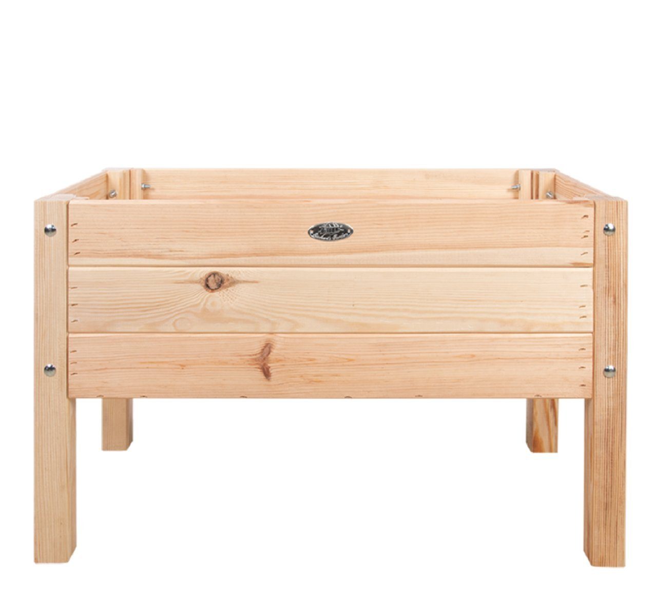 esschert design Pflanztisch Kinder Hochbeet Holz Frühbeet Treibhaus Kräuter Beet Garten Pflanz Tisch Kasten (Kinderhochbeet)