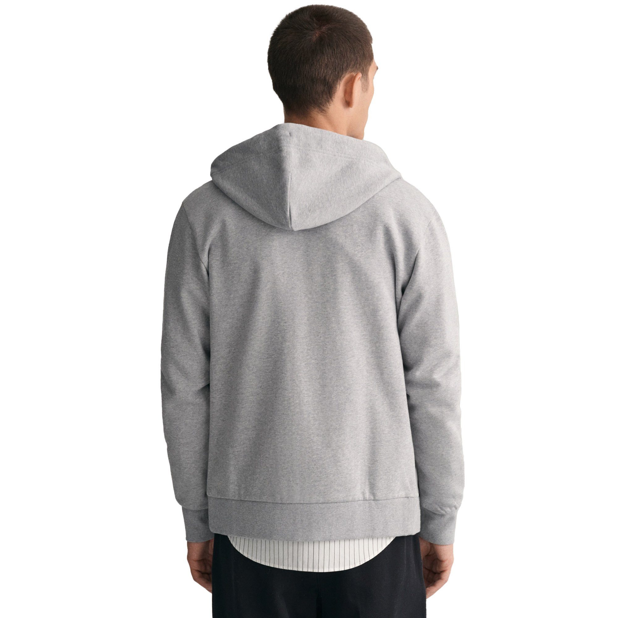 Gant Sweatshirt Herren Sweatjacke Baumwolle