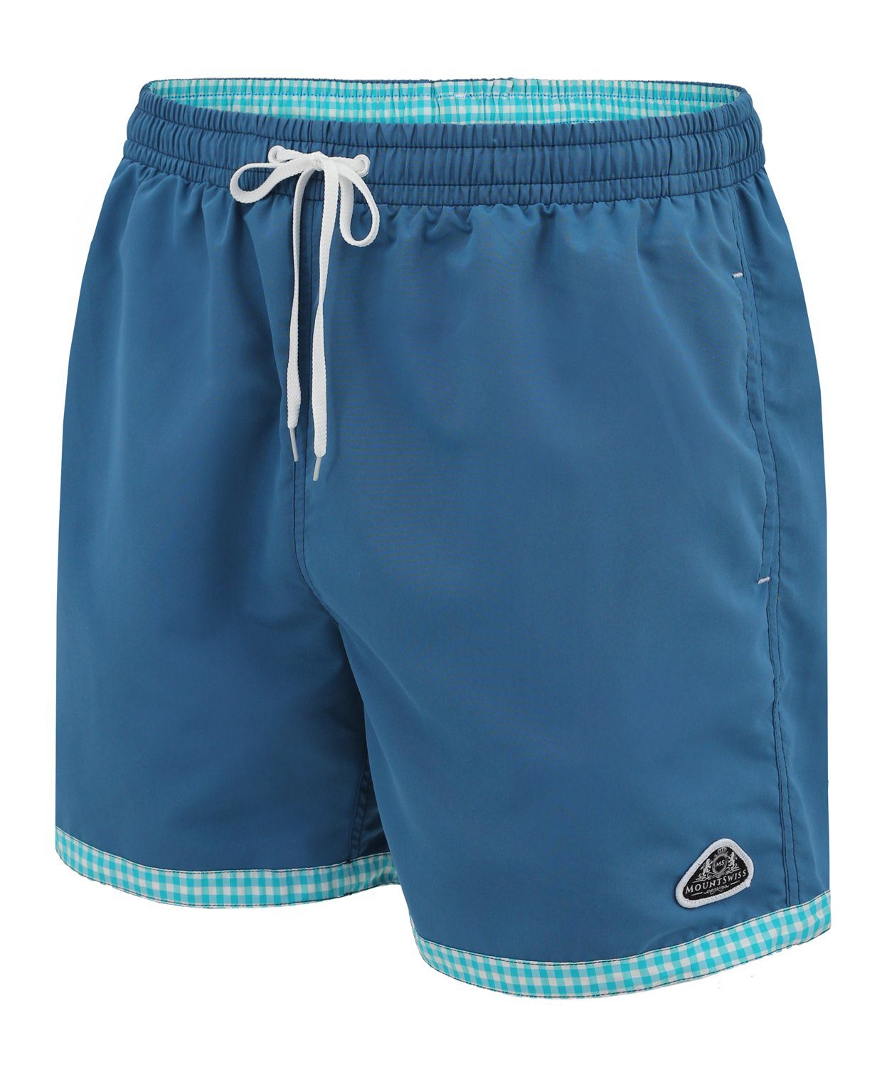 Mount Swiss Badeshorts Mount Swiss hochwertige Männer Badehose LUKAS mit Su günstig online kaufen