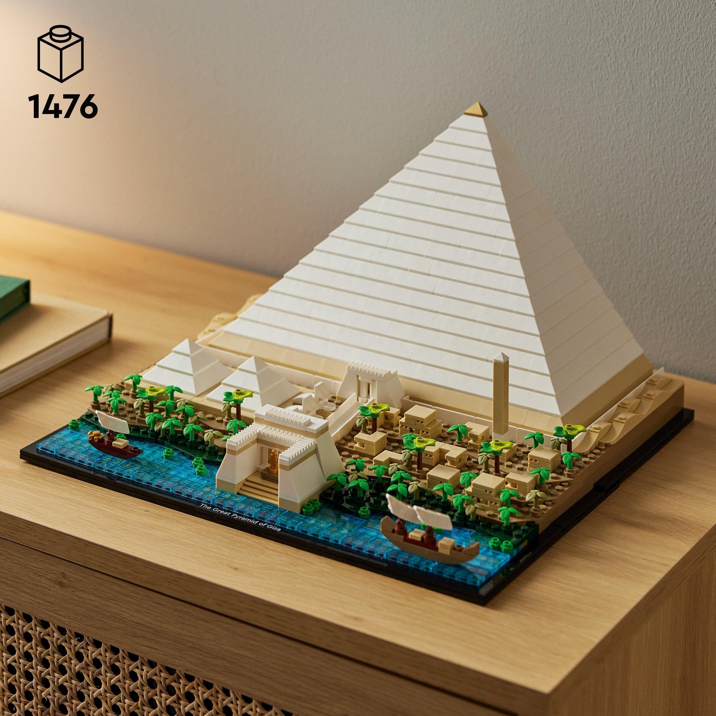 LEGO® Cheops-Pyramide (21058), LEGO® Architecture Konstruktionsspielsteine, günstig online kaufen