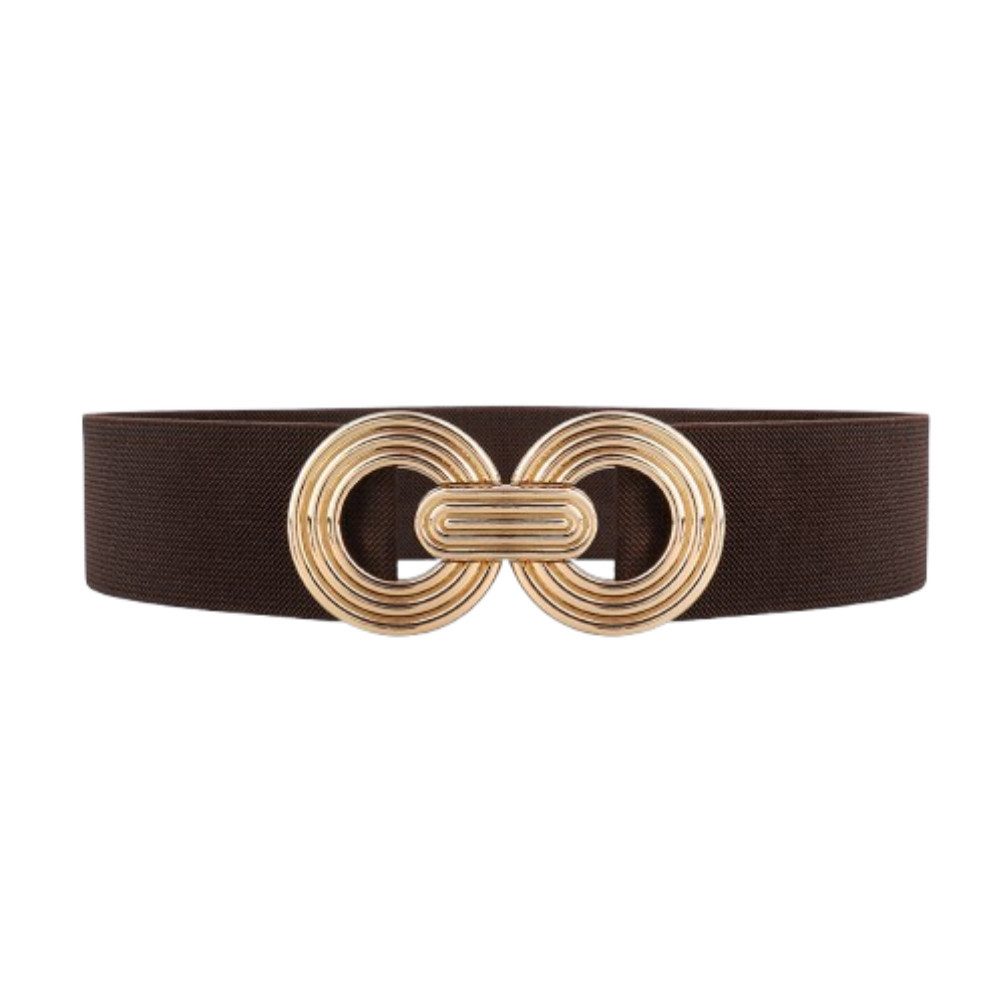 Oemmn Taillengürtel Damen Breiter Elastischer Taillengürtel Stretchy Gürtel