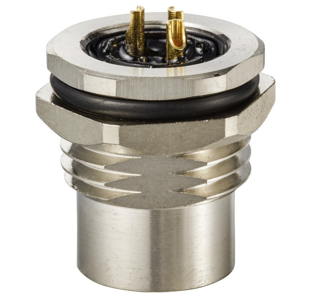 Thumbnail - TRU COMPONENTS Steckdose TRU COMPONENTS TC-12833196 Sensor/Aktor Einbaubuchse M12 Buchse, Einba, TC-12833196