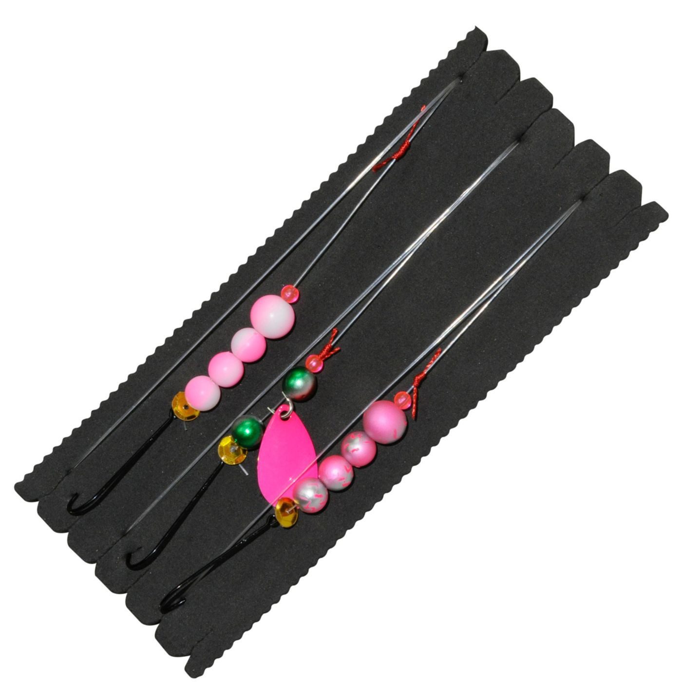 Vorfachschnur Dieter Eisele Buttvorfach 70cm 0,40mm Haken Gr. 2 - 3 Vorfächer