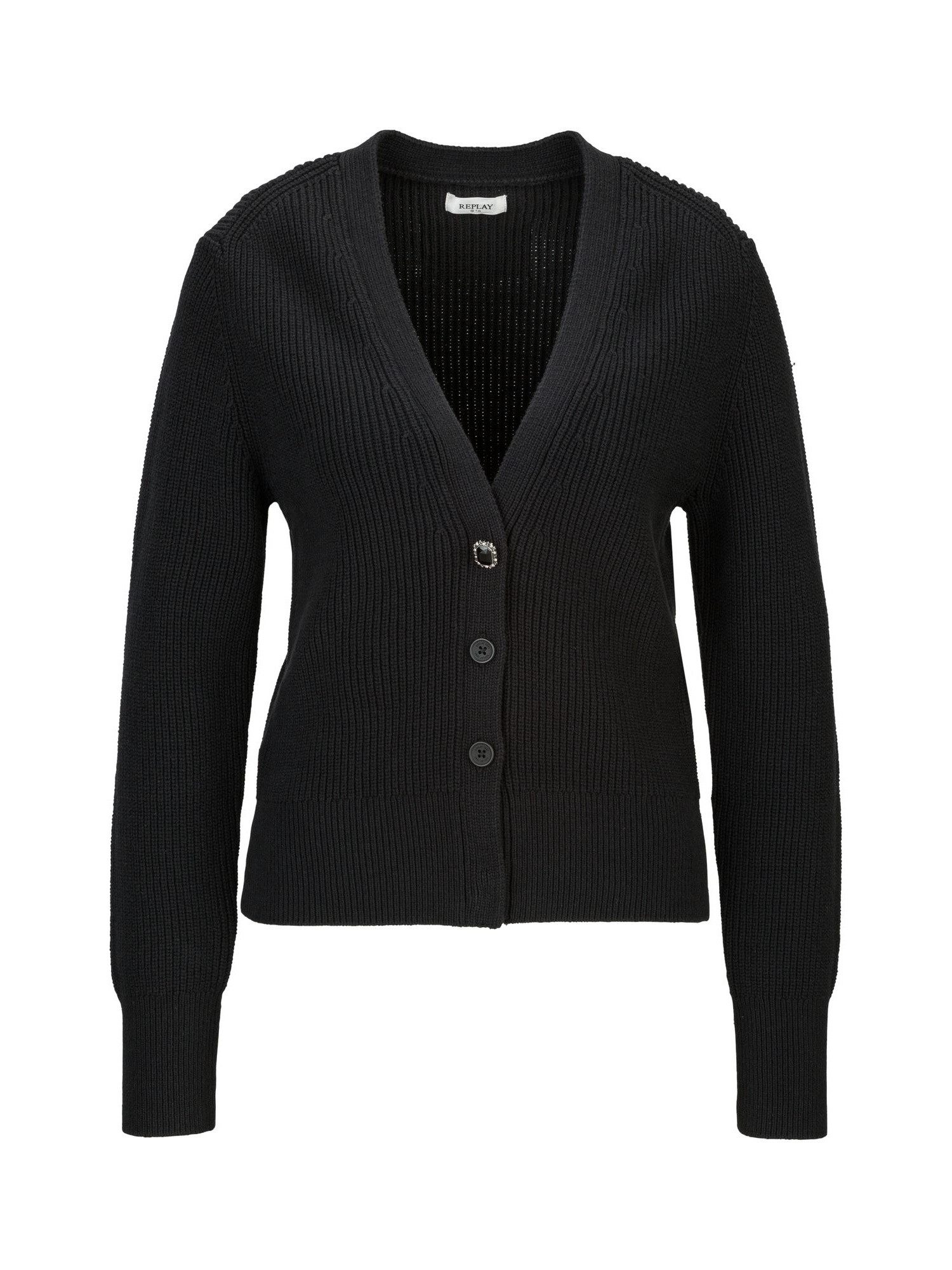 Replay Strickpullover Comfort Cotton Blend - 5 Gg günstig online kaufen