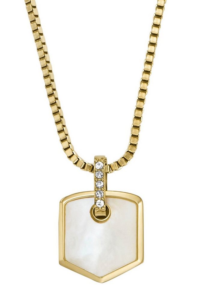 Fossil Kette mit Anhänger HERITAGE SHIE... Fossil Kette mit Anhänger HERITAGE SHIE...