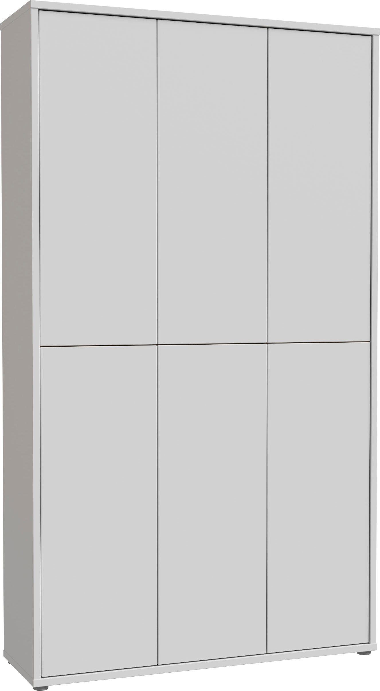 FORTE Schuhschrank Alice Springs, Schuhschrank, B/H/T 109,2/191,9/34,9 cm, 36 Paar Schuhe (B/H/T 109,2/191,9/34,9 cm) Stauraumschrank, Mehrzweckschrank, (B/H 109cm x 192cm), mit 16 Böden
