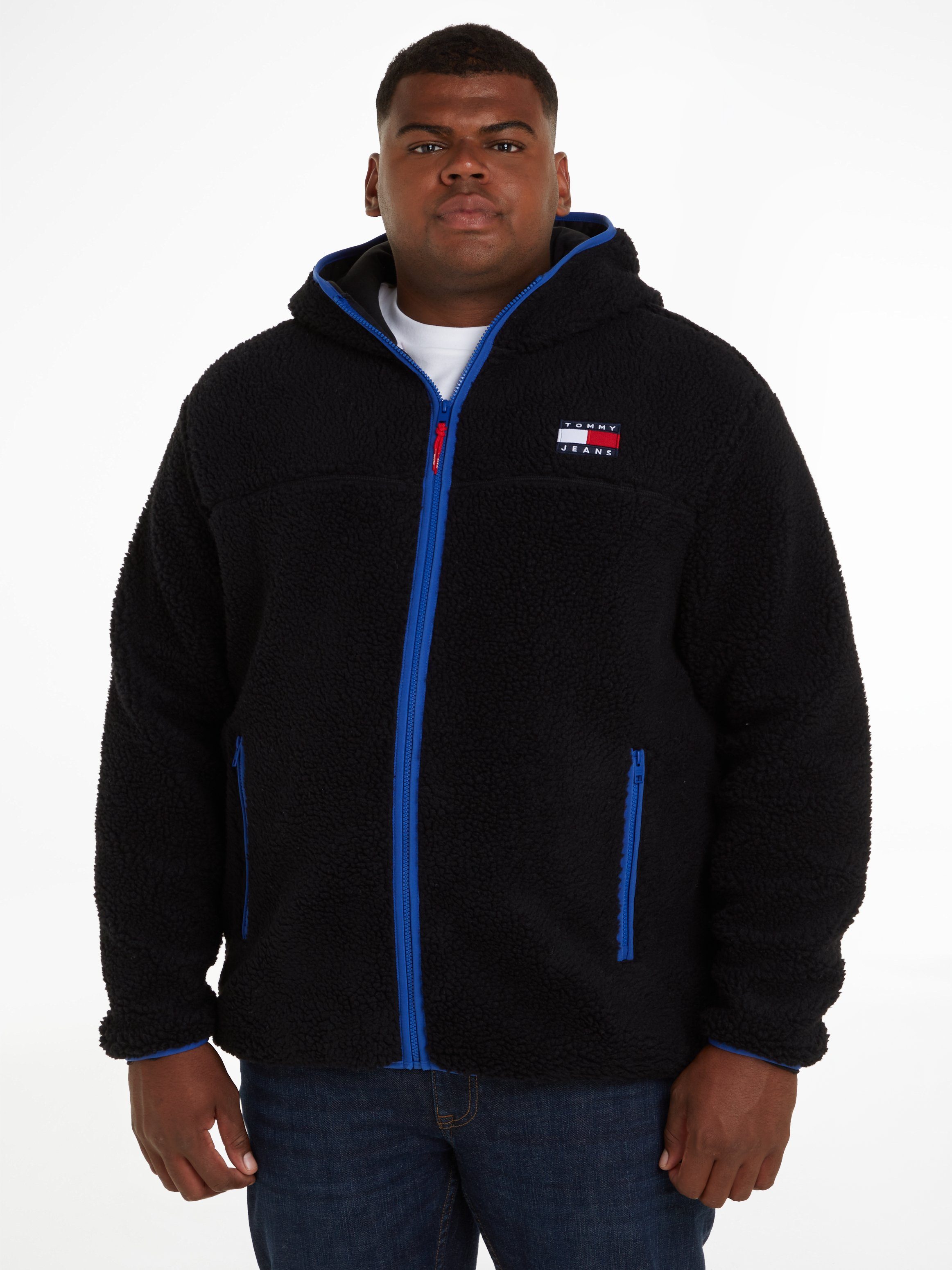 Sherpa zip online thru hoodie