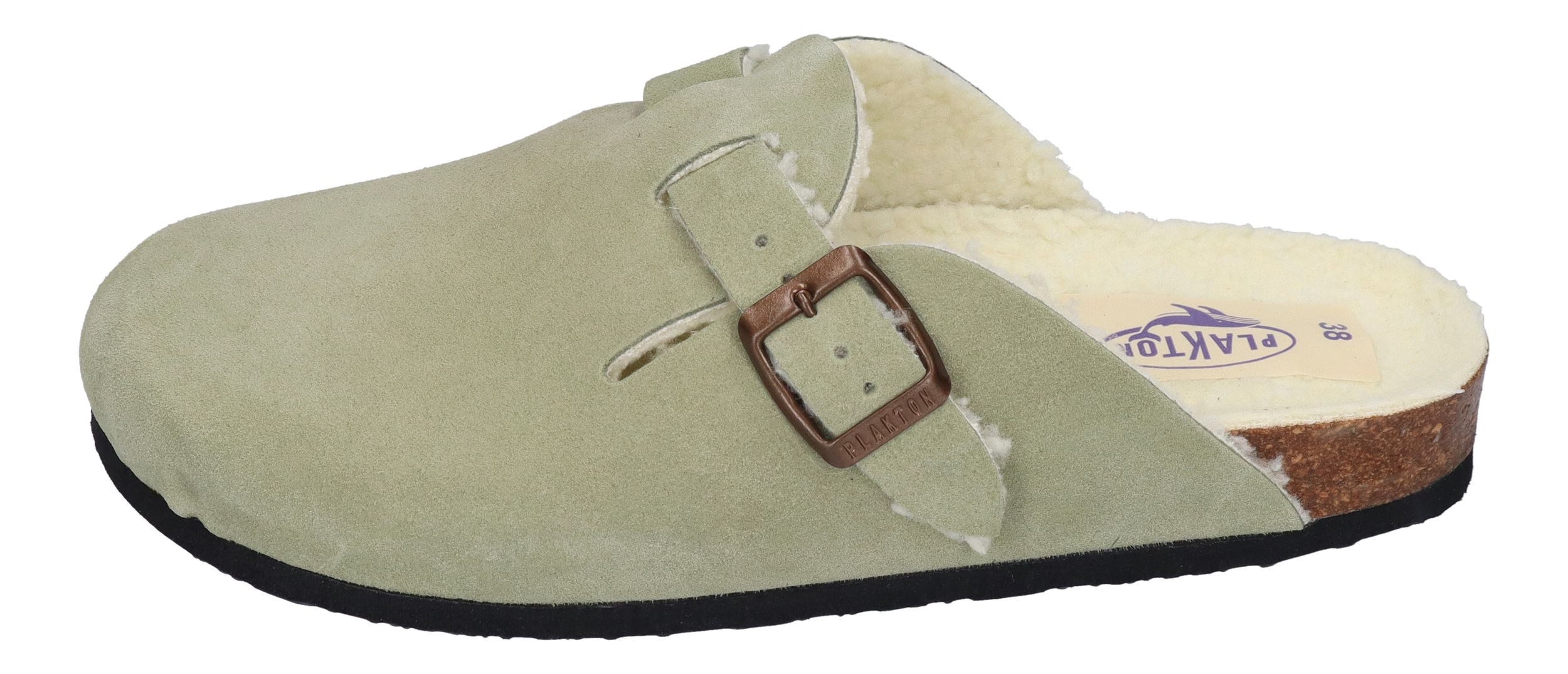 Plakton BLOGG WOOL Pantolette mint