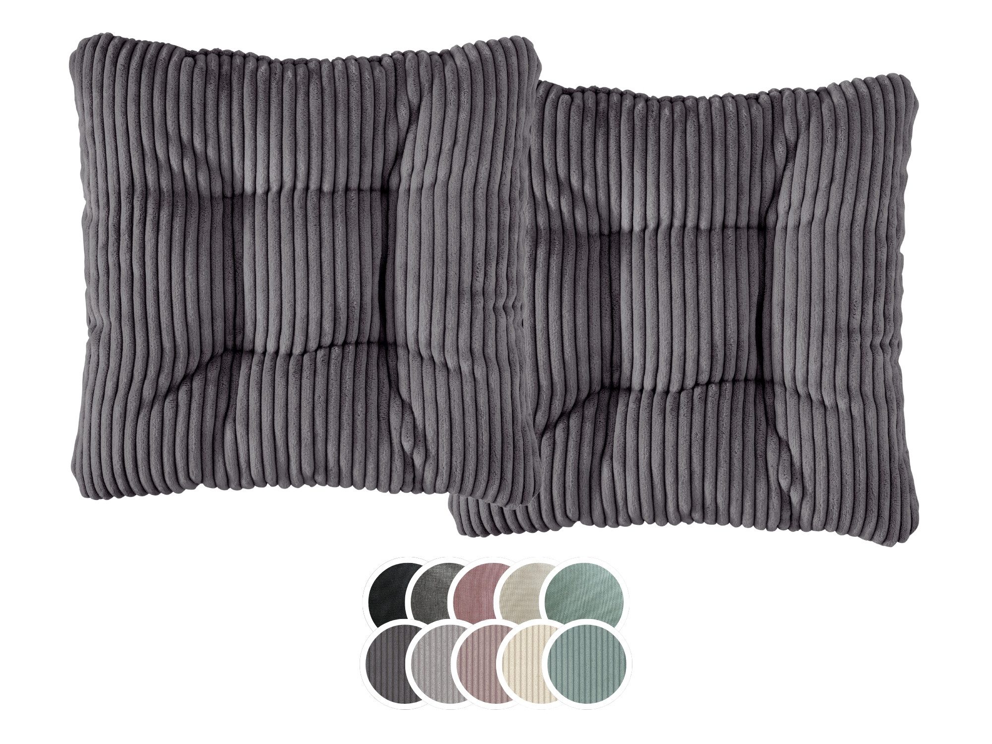 XDREAM Stuhlkissen Sitzkissen Set (2er & 4er) für Stühle und Bänke, robuste günstig online kaufen