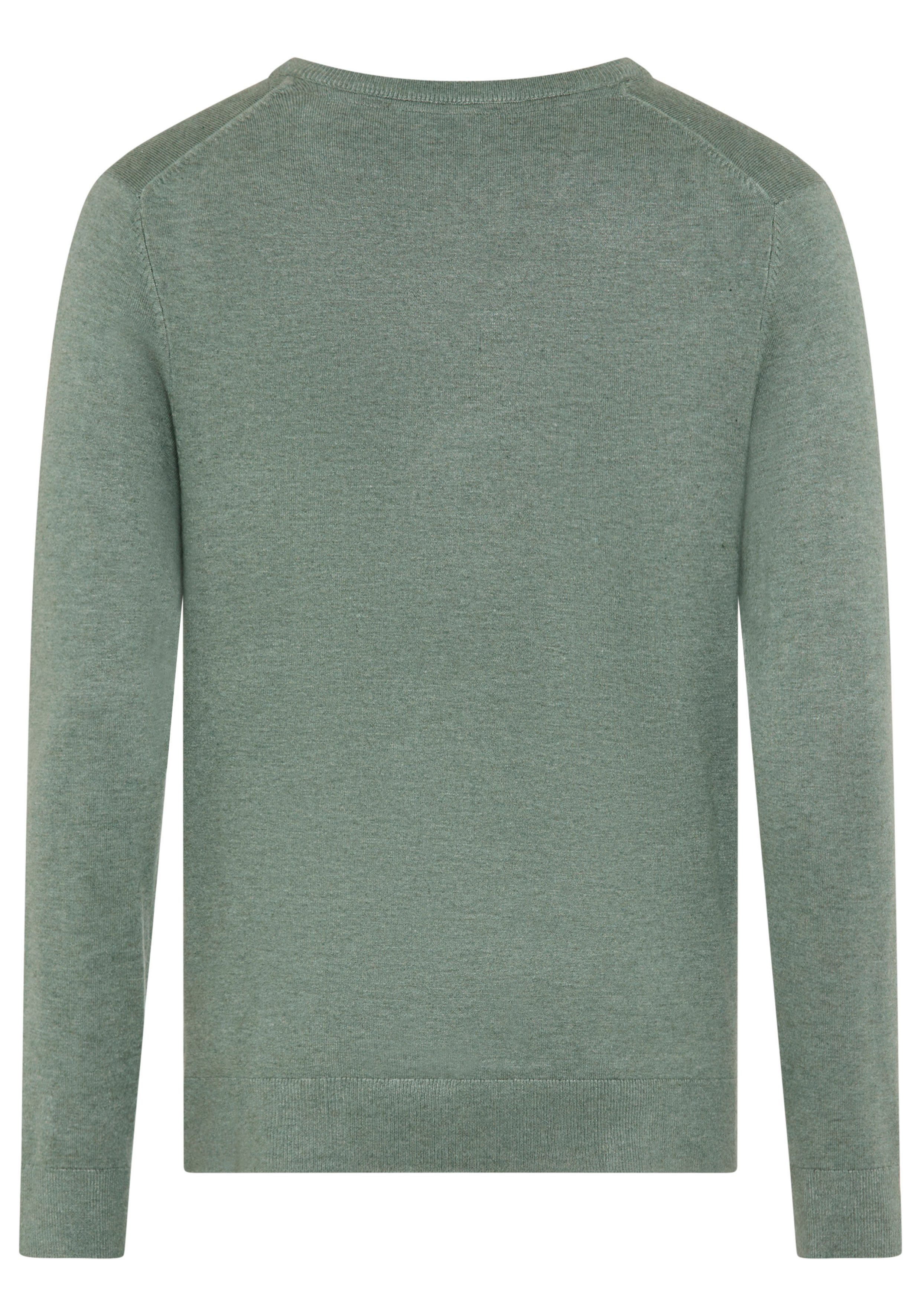 LINDBERGH Strickpullover meliert, mit V-Ausschnitt