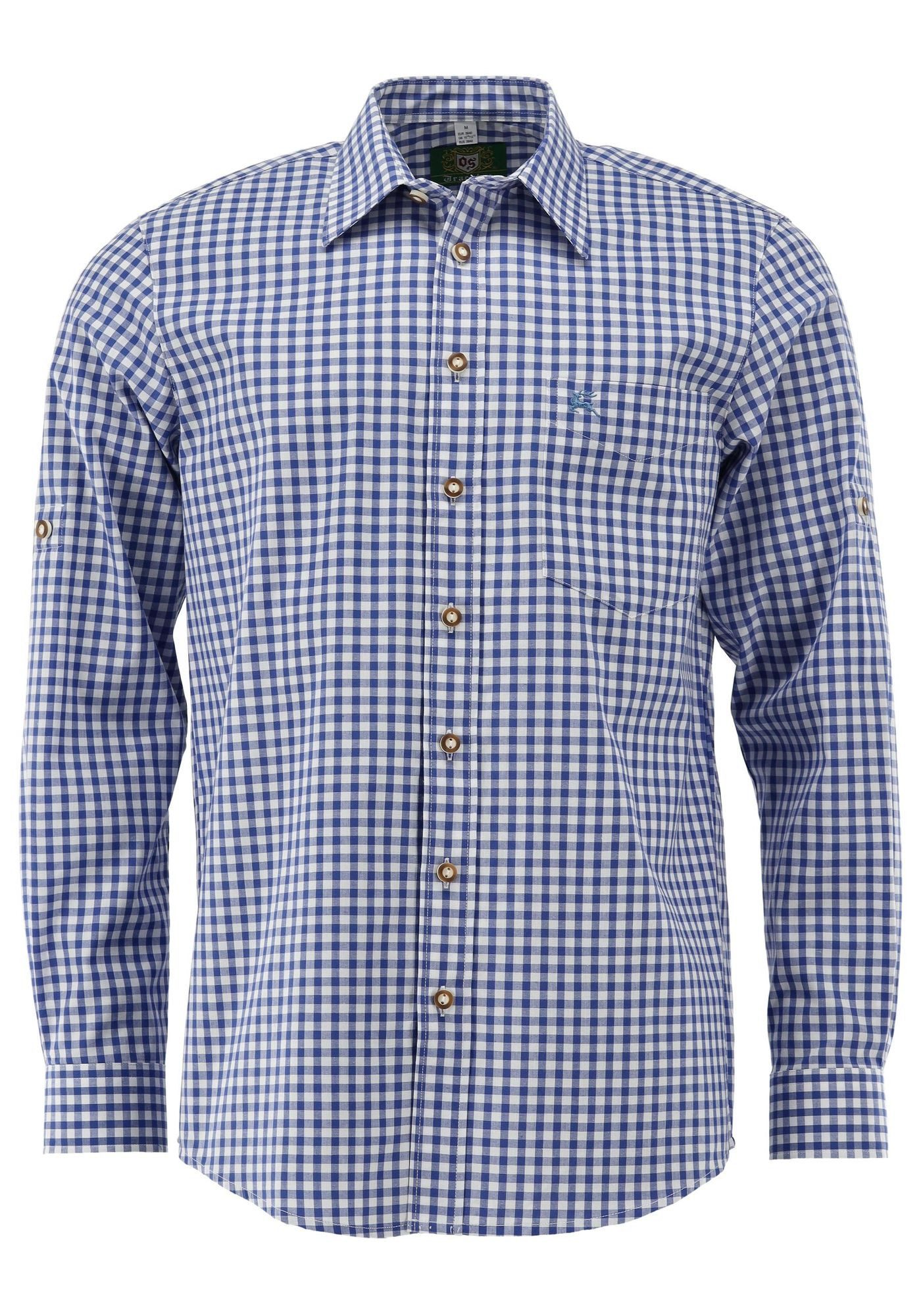 OS Trachten Trachtenhemd Ukazui Langarmhemd mit aufgesetzter Brusttasche mi günstig online kaufen