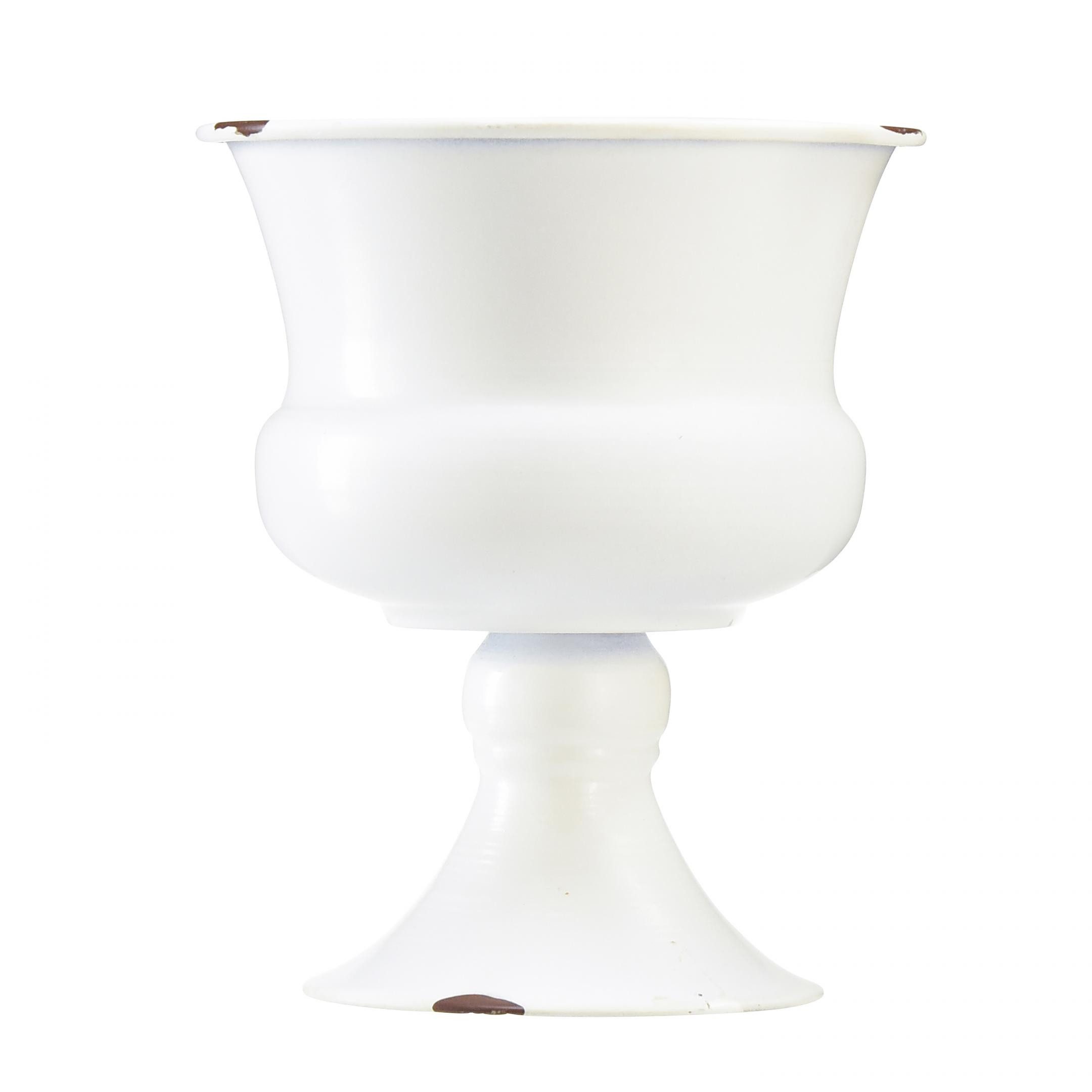 Posiwio Dekoschale Shabby Chic Dekovase im Vintage-Stil mit nostalgischem Charme