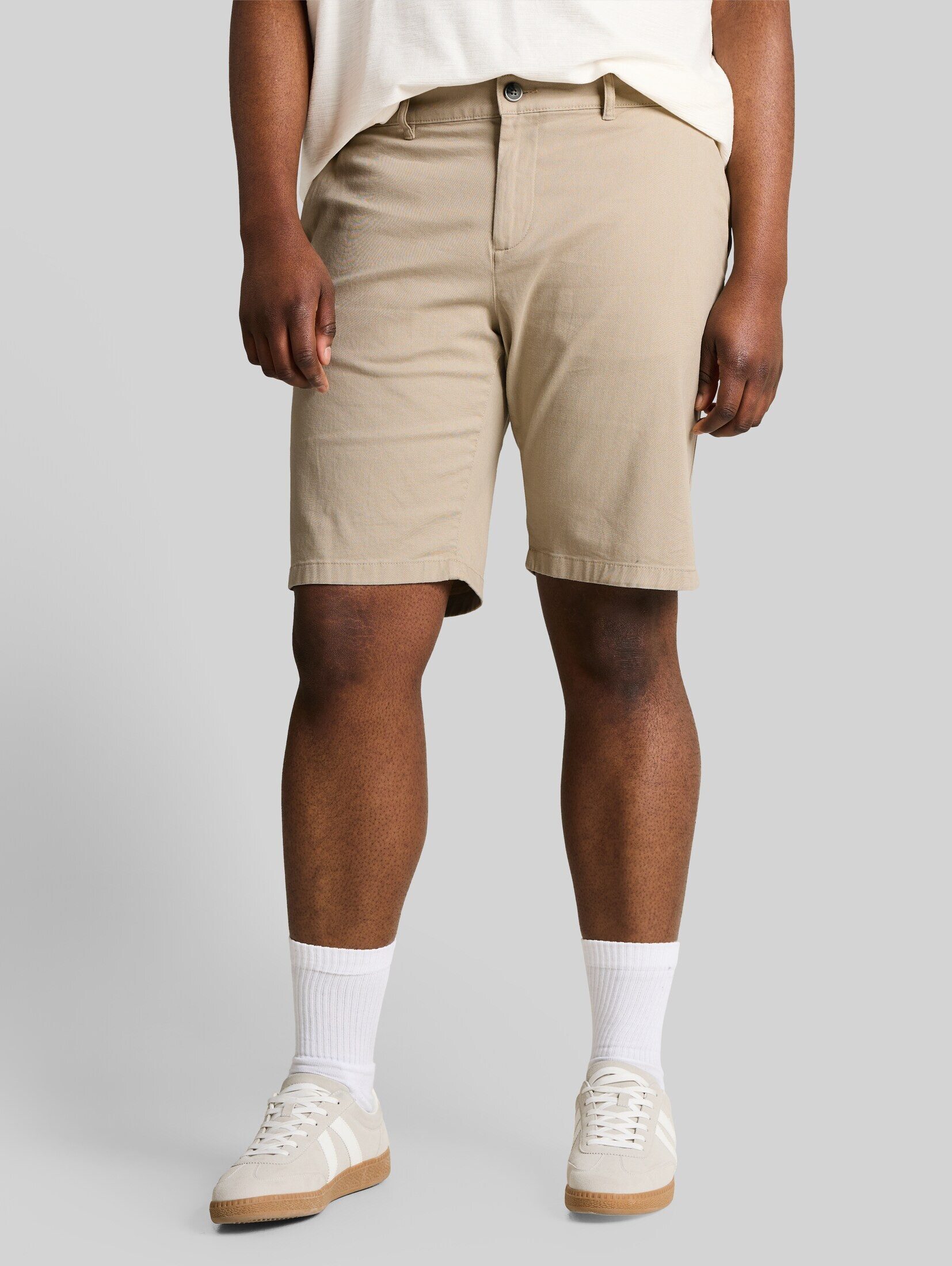 TOM TAILOR PLUS Shorts Hosen & Chino Plus Size - Slim Chino Shorts